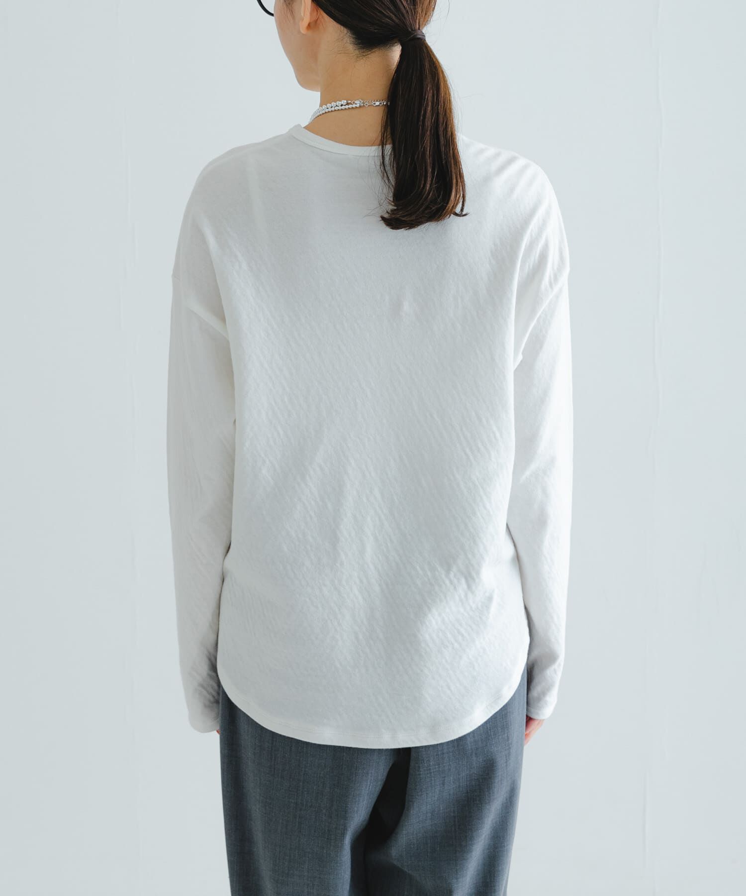 URBAN RESEARCH「『MADE IN JAPAN』セッケツクルーネックルーズカットソー」|Tシャツ・カットソー|