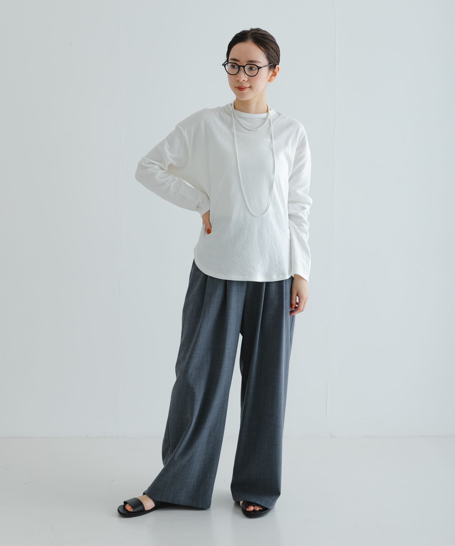 URBAN RESEARCH「『MADE IN JAPAN』セッケツクルーネックルーズカットソー」|Tシャツ・カットソー|