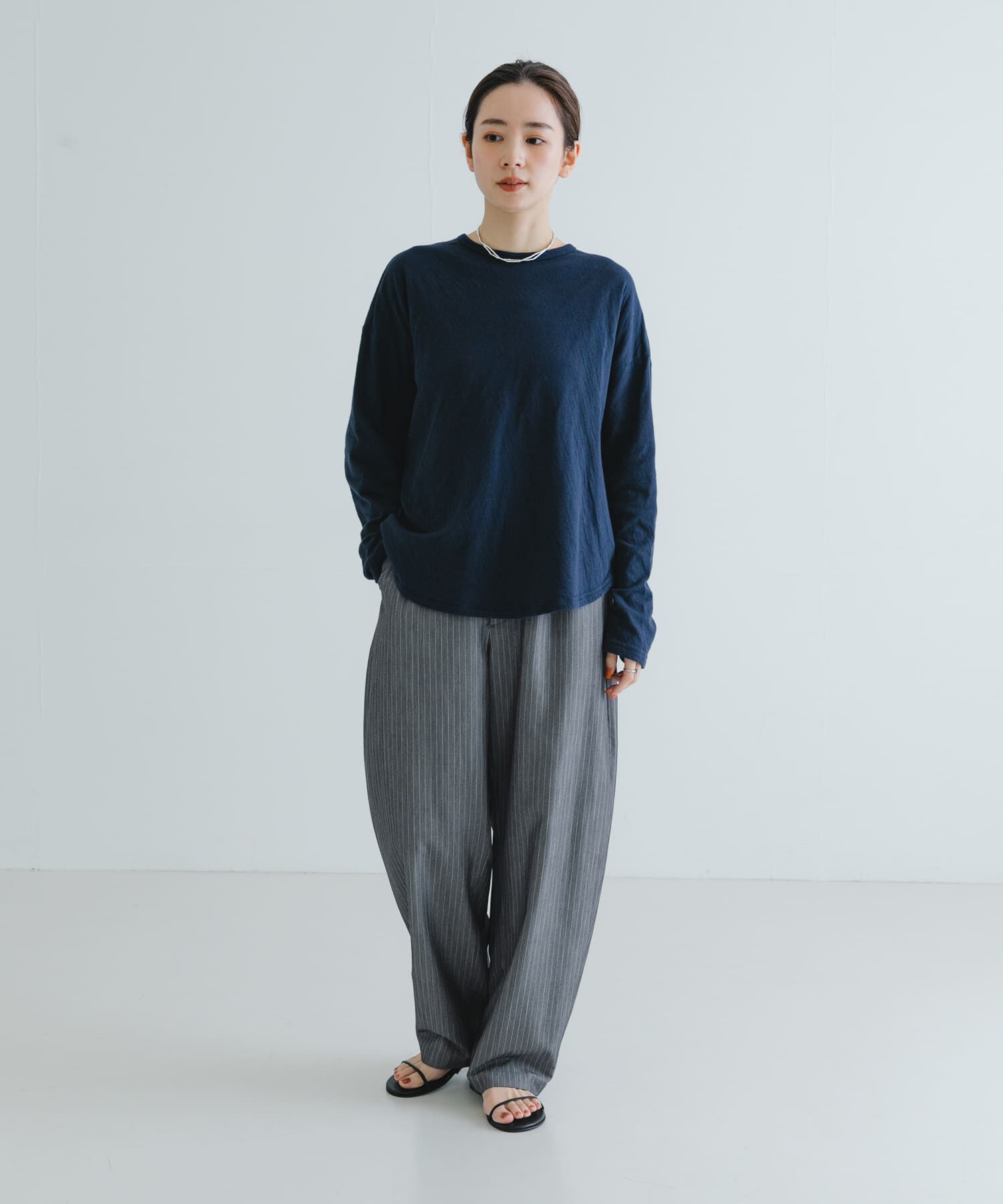 URBAN RESEARCH「『MADE IN JAPAN』セッケツクルーネックルーズカットソー」|Tシャツ・カットソー|