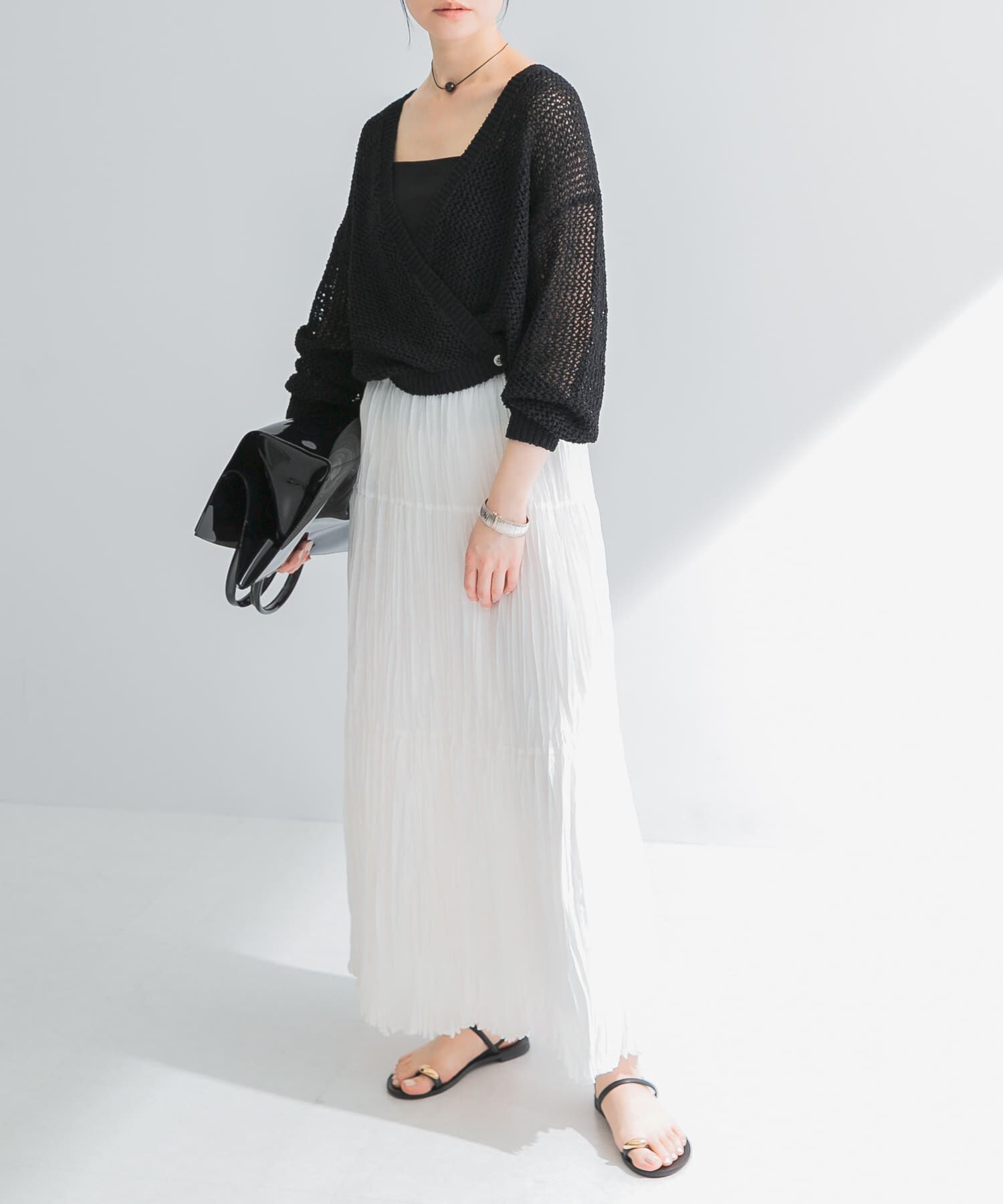 URBAN RESEARCH「ワッシャープリーツイージースカート」|スカート|