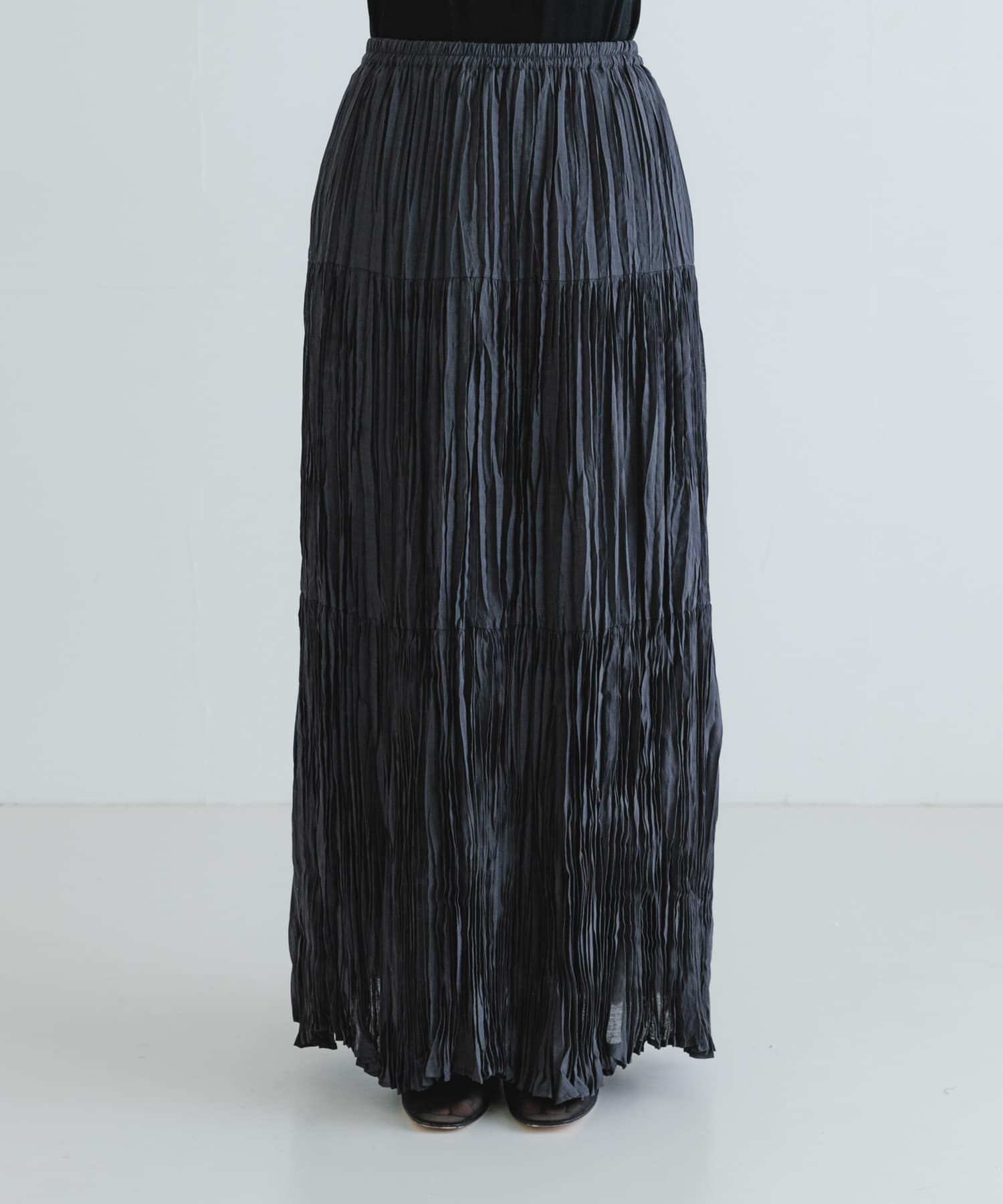 URBAN RESEARCH「ワッシャープリーツイージースカート」|スカート|