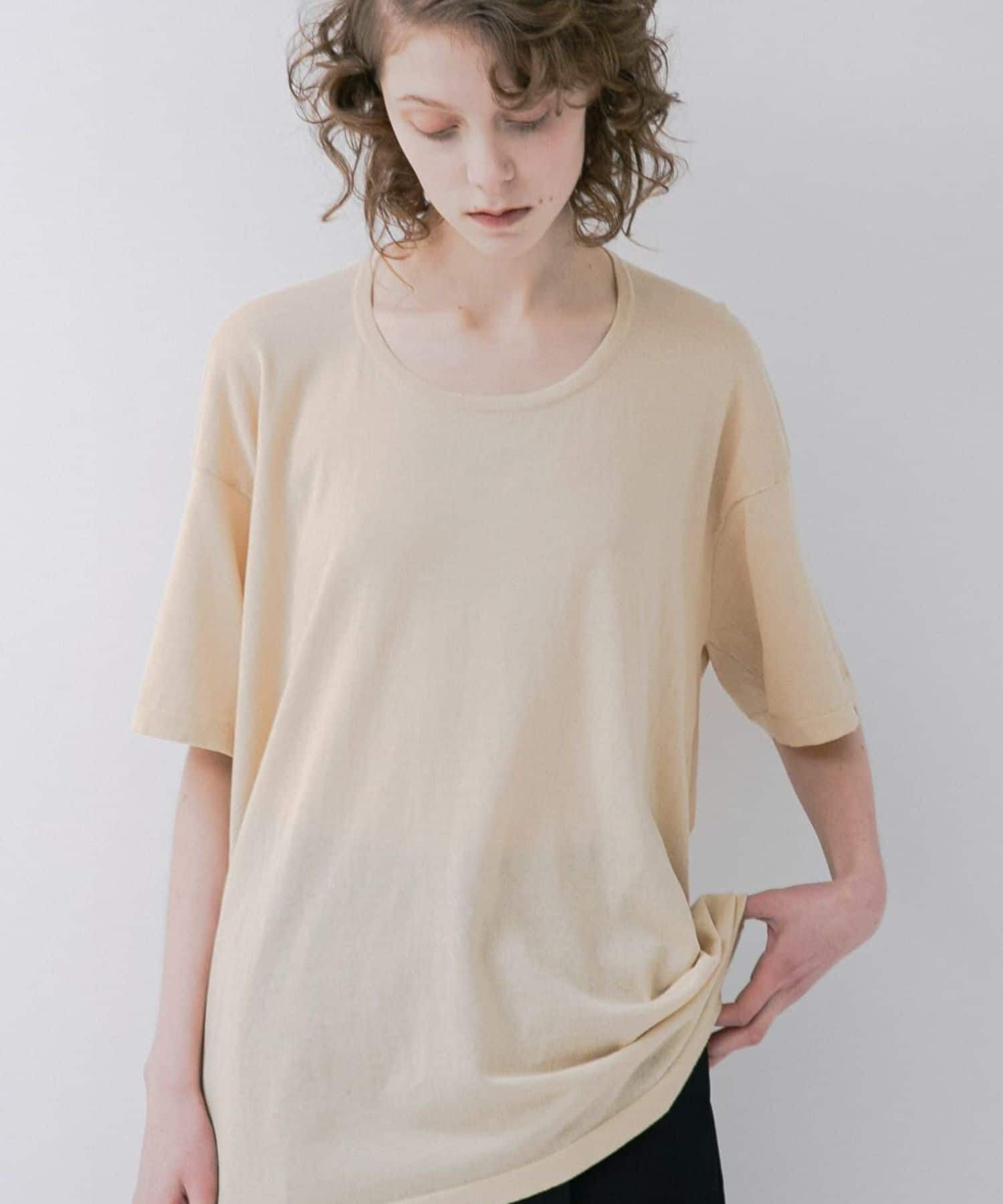 LAATO「circle knit tee」|Tシャツ・カットソー|オフホワイト