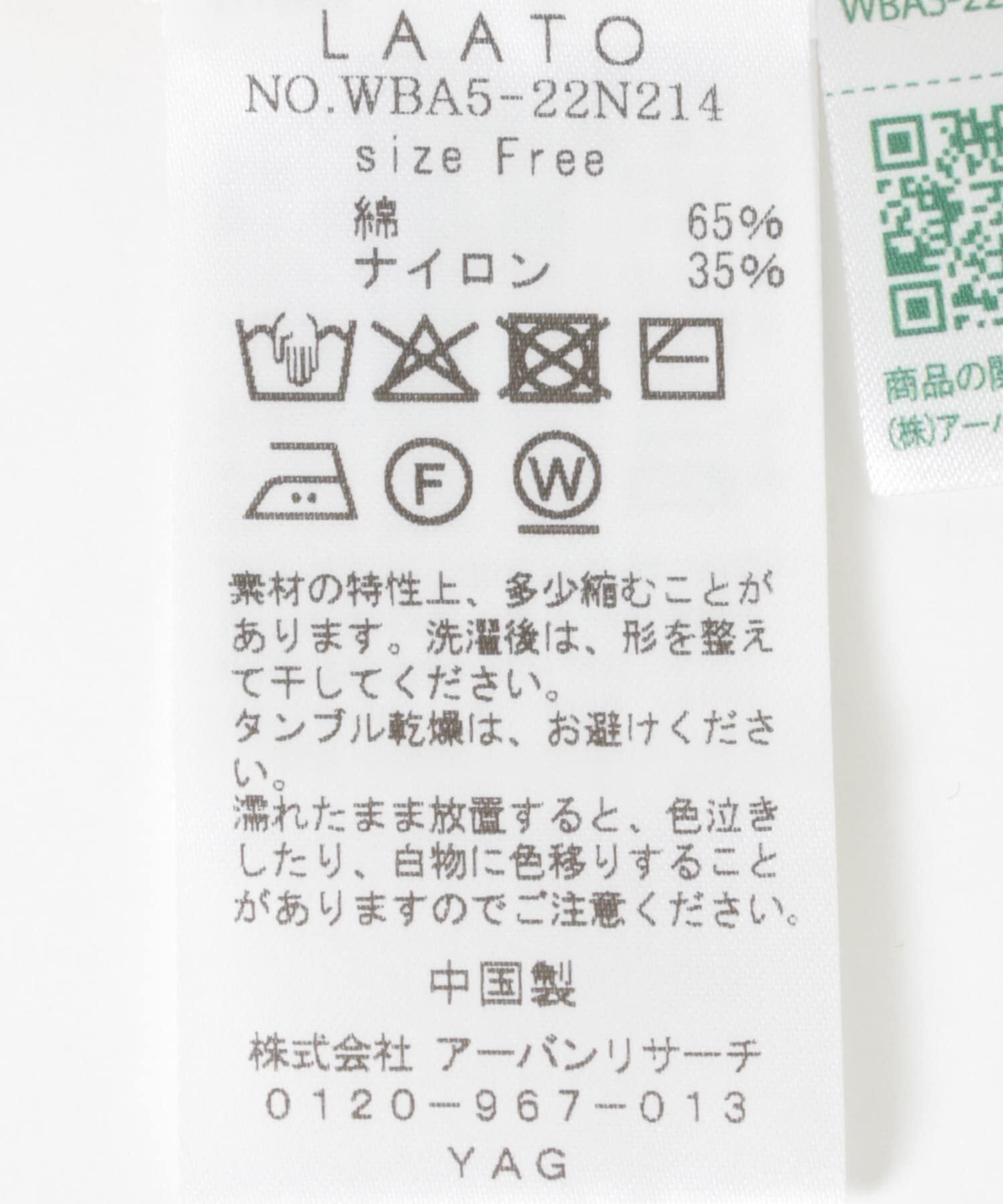 LAATO「circle knit tee」|Tシャツ・カットソー|