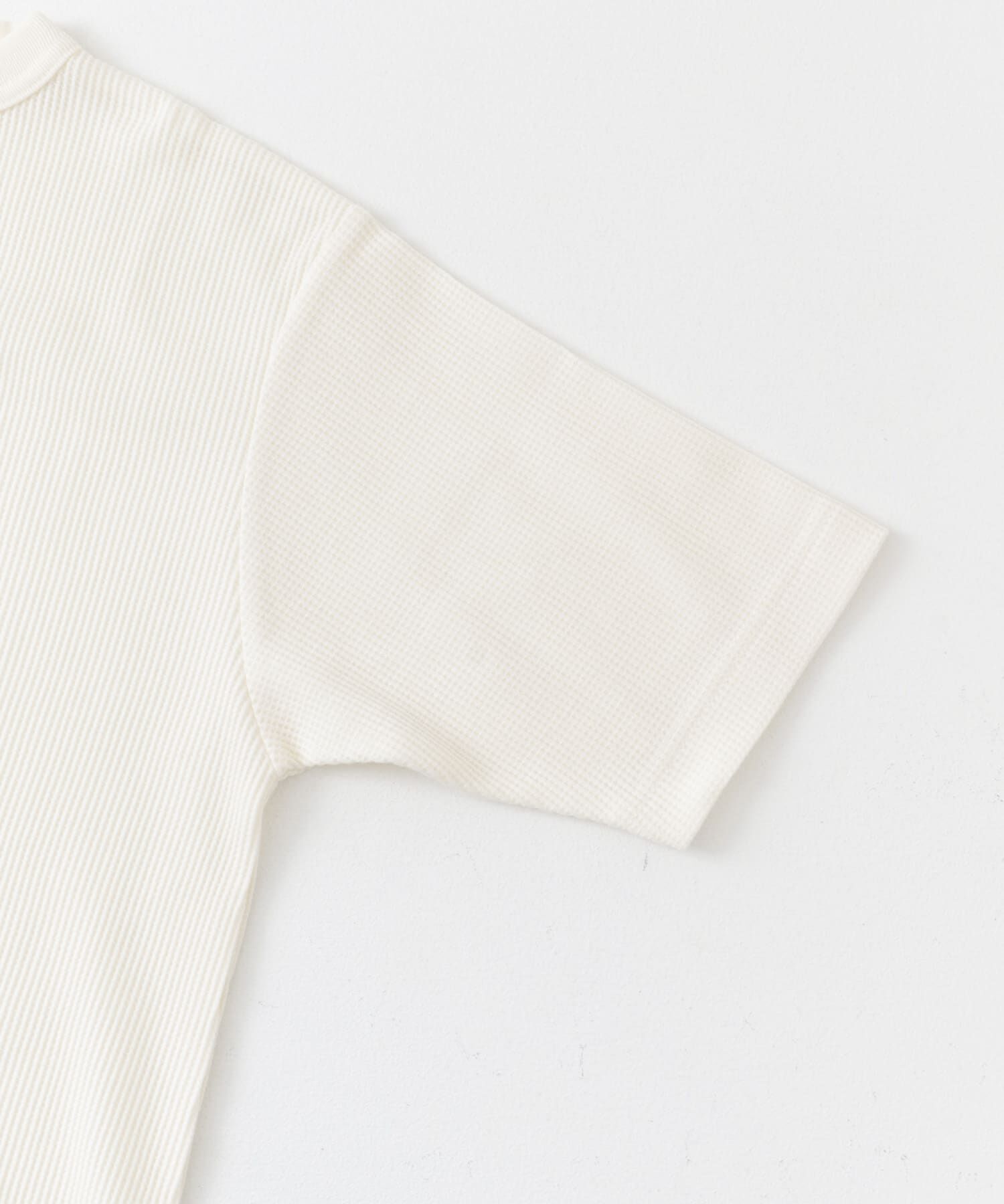 URBAN RESEARCH DOORS「FORK&SPOON　ミニワッフル5分袖Tシャツ」|Tシャツ・カットソー|