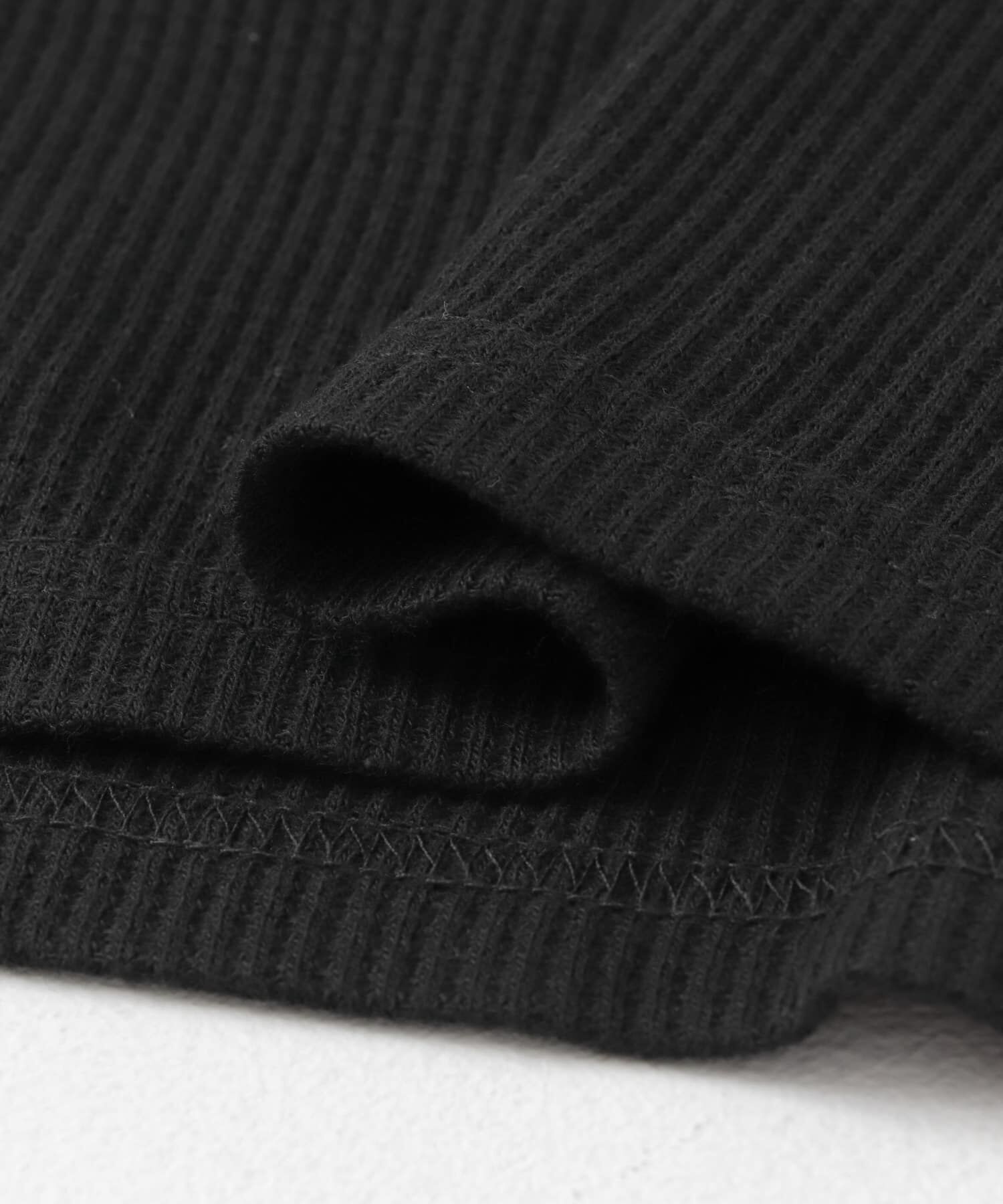 URBAN RESEARCH DOORS「FORK&SPOON　ミニワッフル5分袖Tシャツ」|Tシャツ・カットソー|