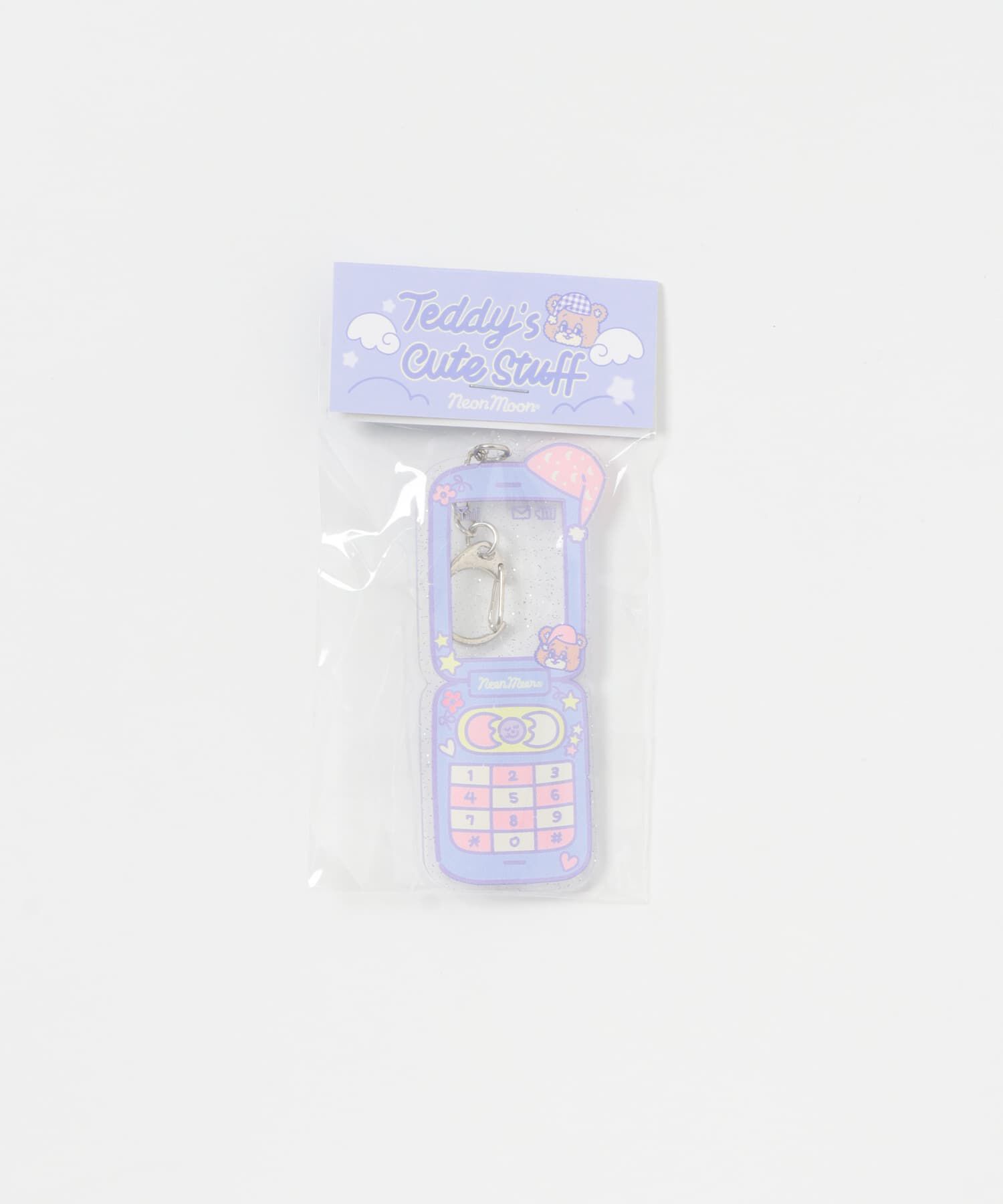 SMELLY「『WEB/一部店舗限定』NEONMOON　Phone KEY HOLDER」|チャーム・キーホルダー|