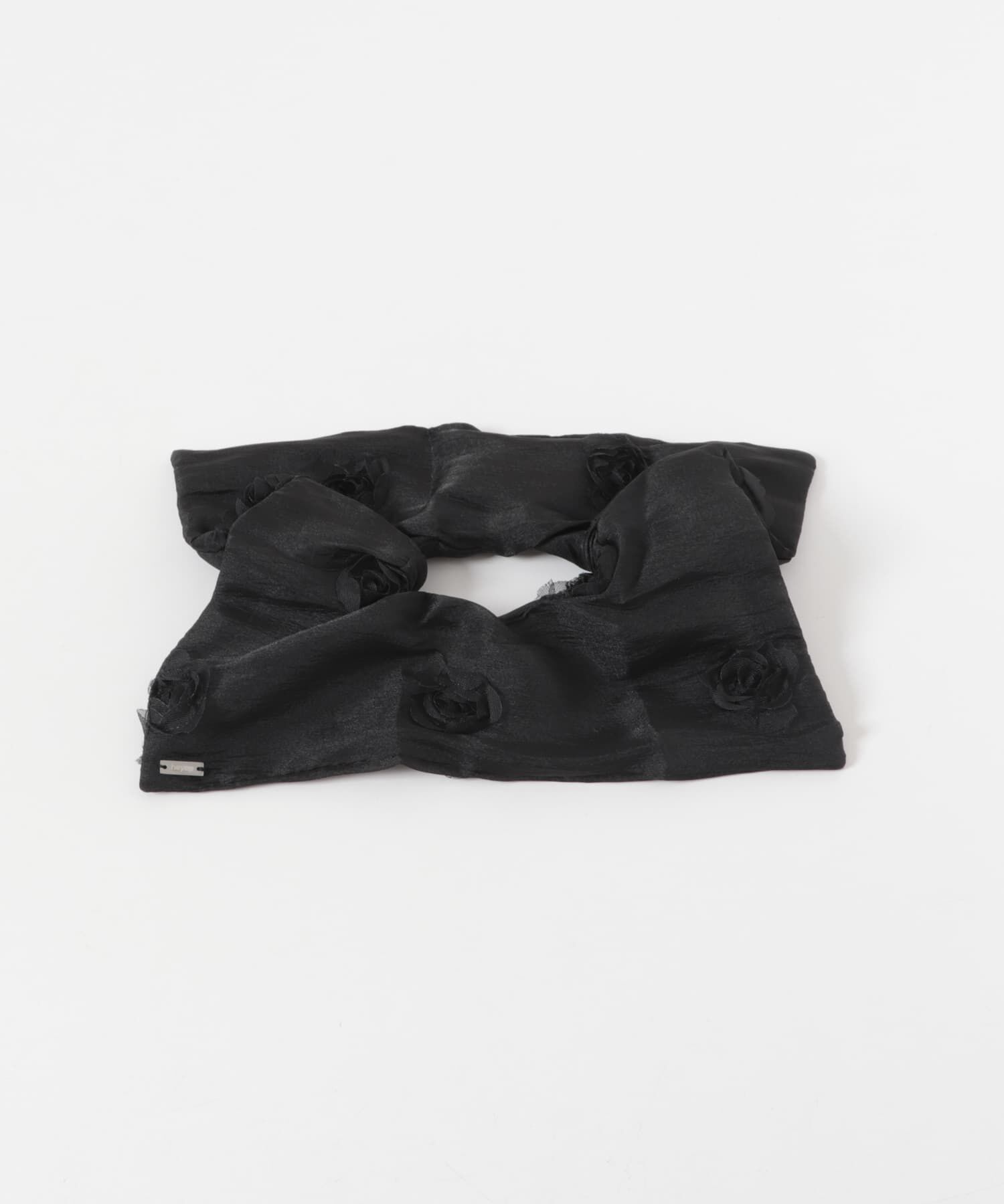 URBAN RESEARCH ROSSO「heyep　Bloom Scrunchie Medium」|ヘアゴム・シュシュ|ブラック
