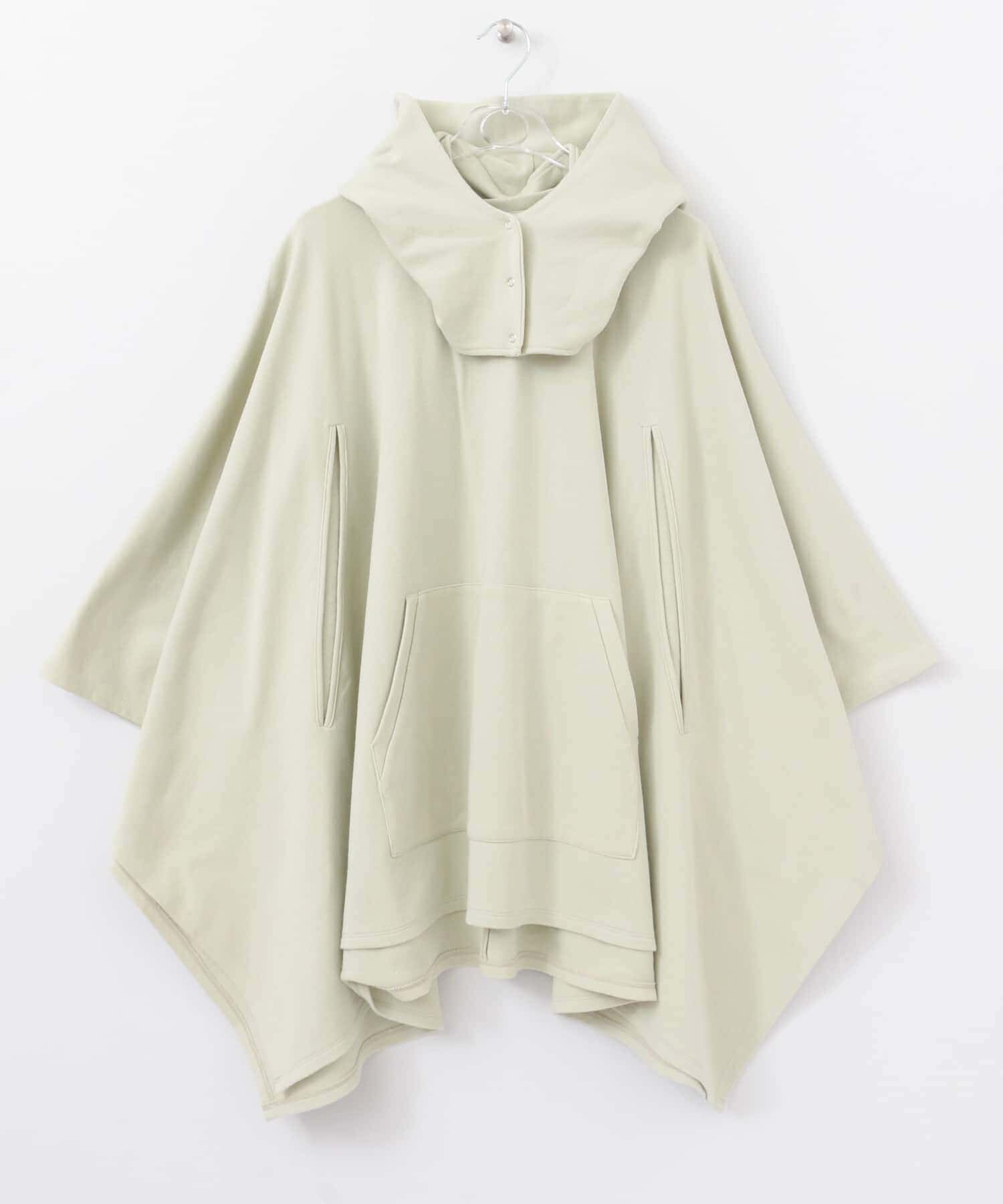 LAATO「PONCHO HOODIE」|Tシャツ・カットソー|グリーン