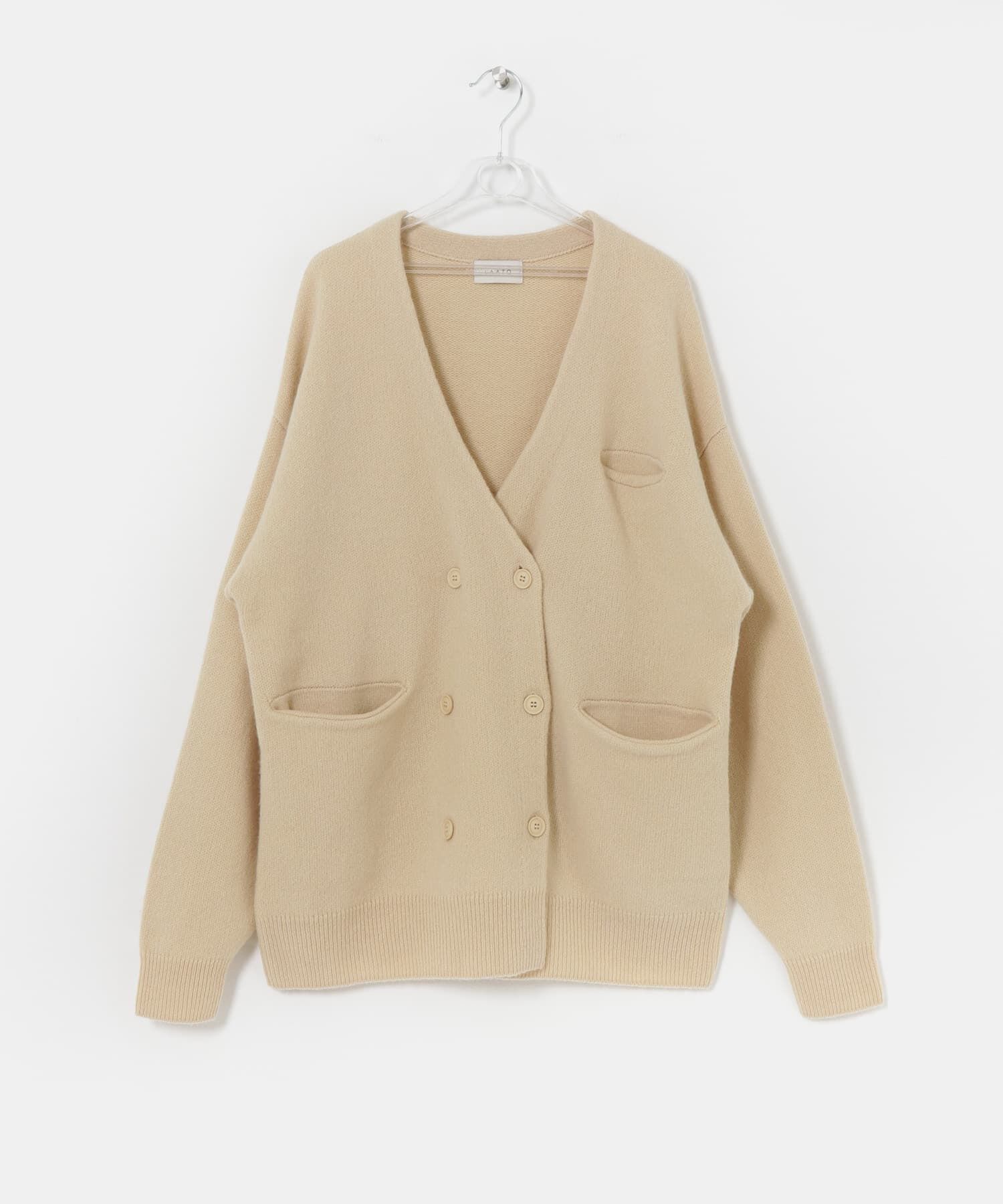 LAATO「LOOSE WOOL CARDIGAN」|カーディガン|