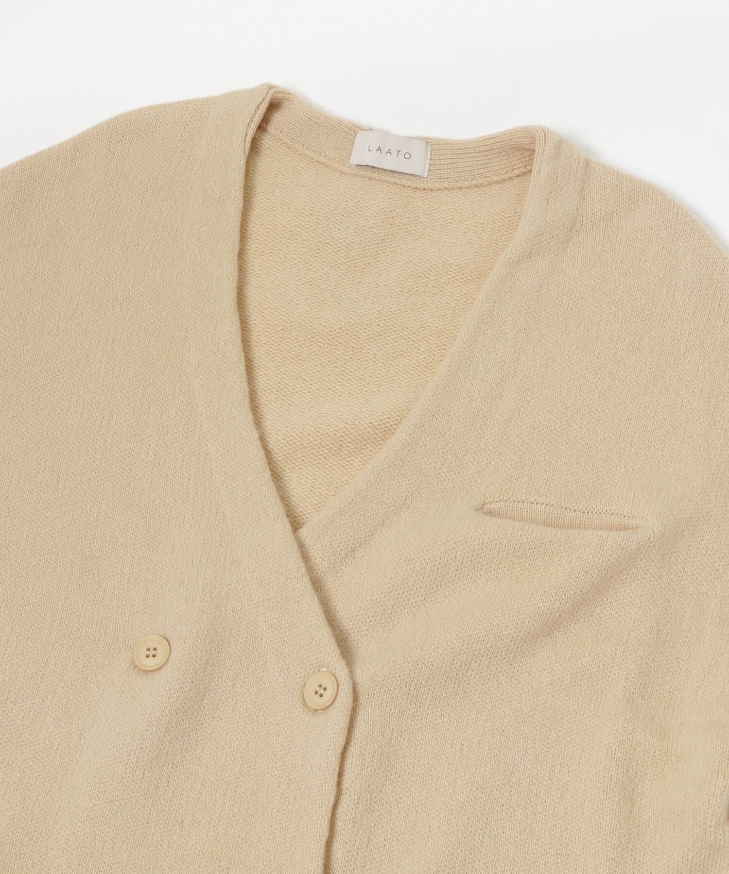 LAATO「LOOSE WOOL CARDIGAN」|カーディガン|