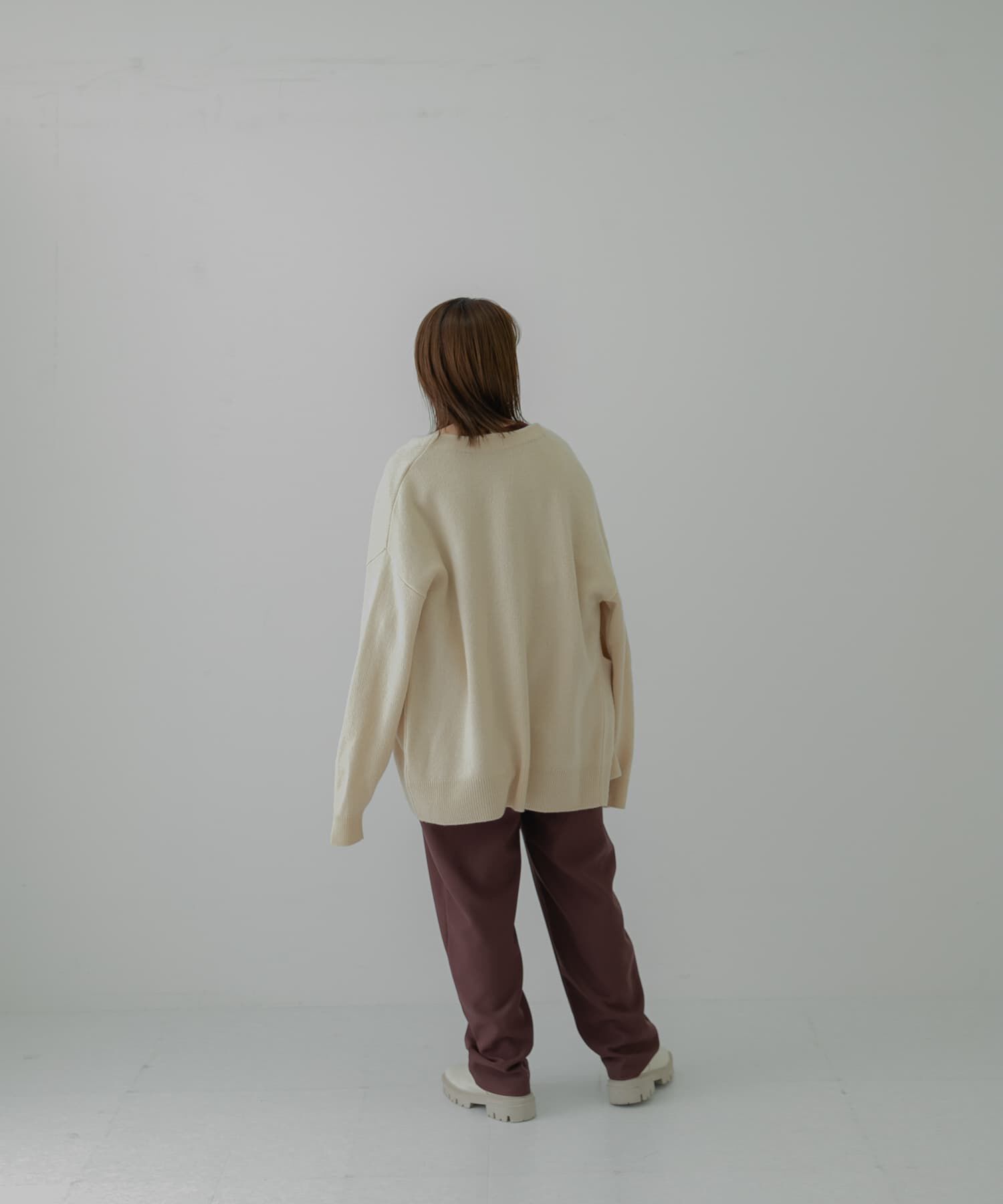LAATO「LOOSE WOOL CARDIGAN」|カーディガン|