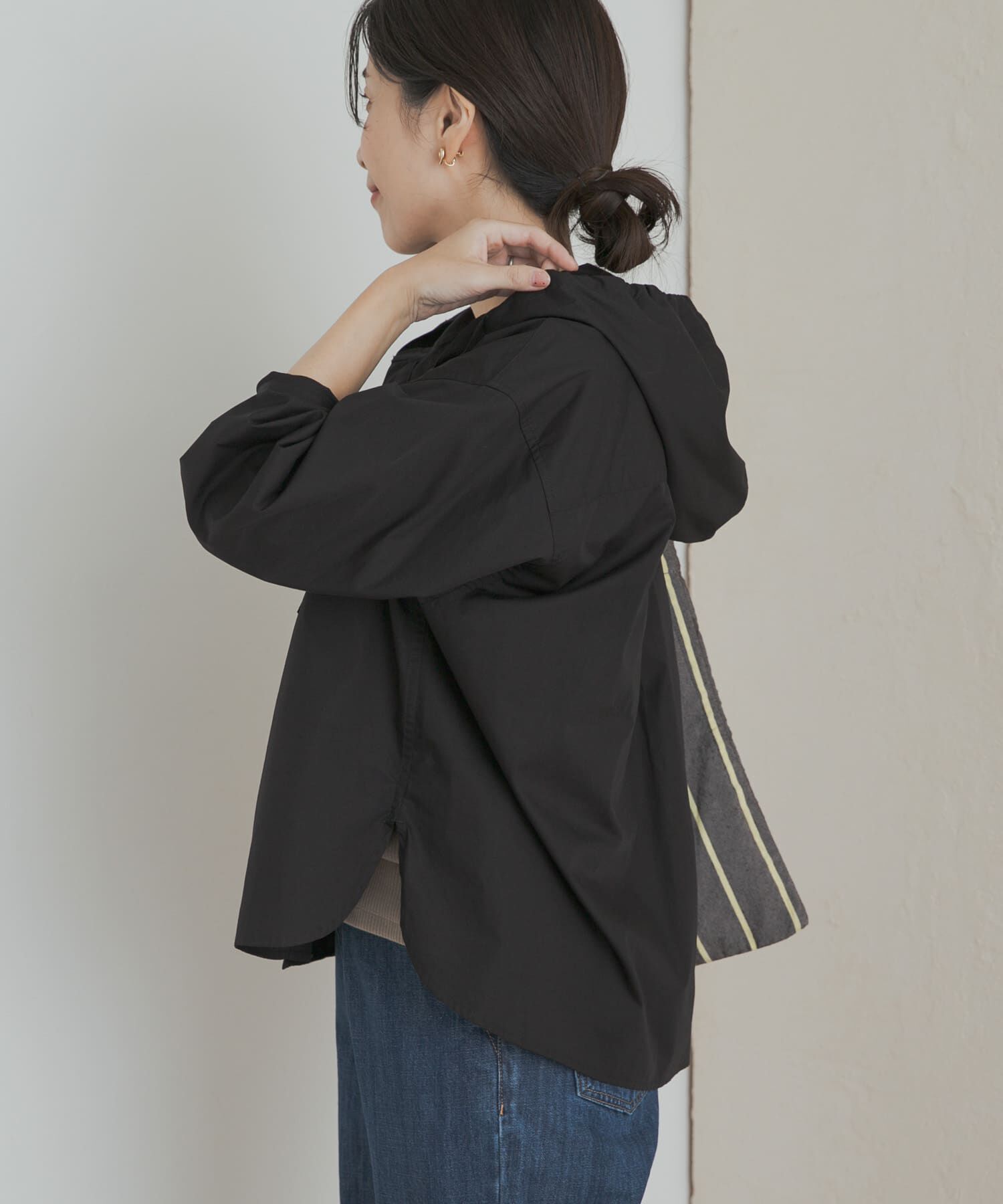 URBAN RESEARCH DOORS「フーディーシャツ」|シャツ・ブラウス|