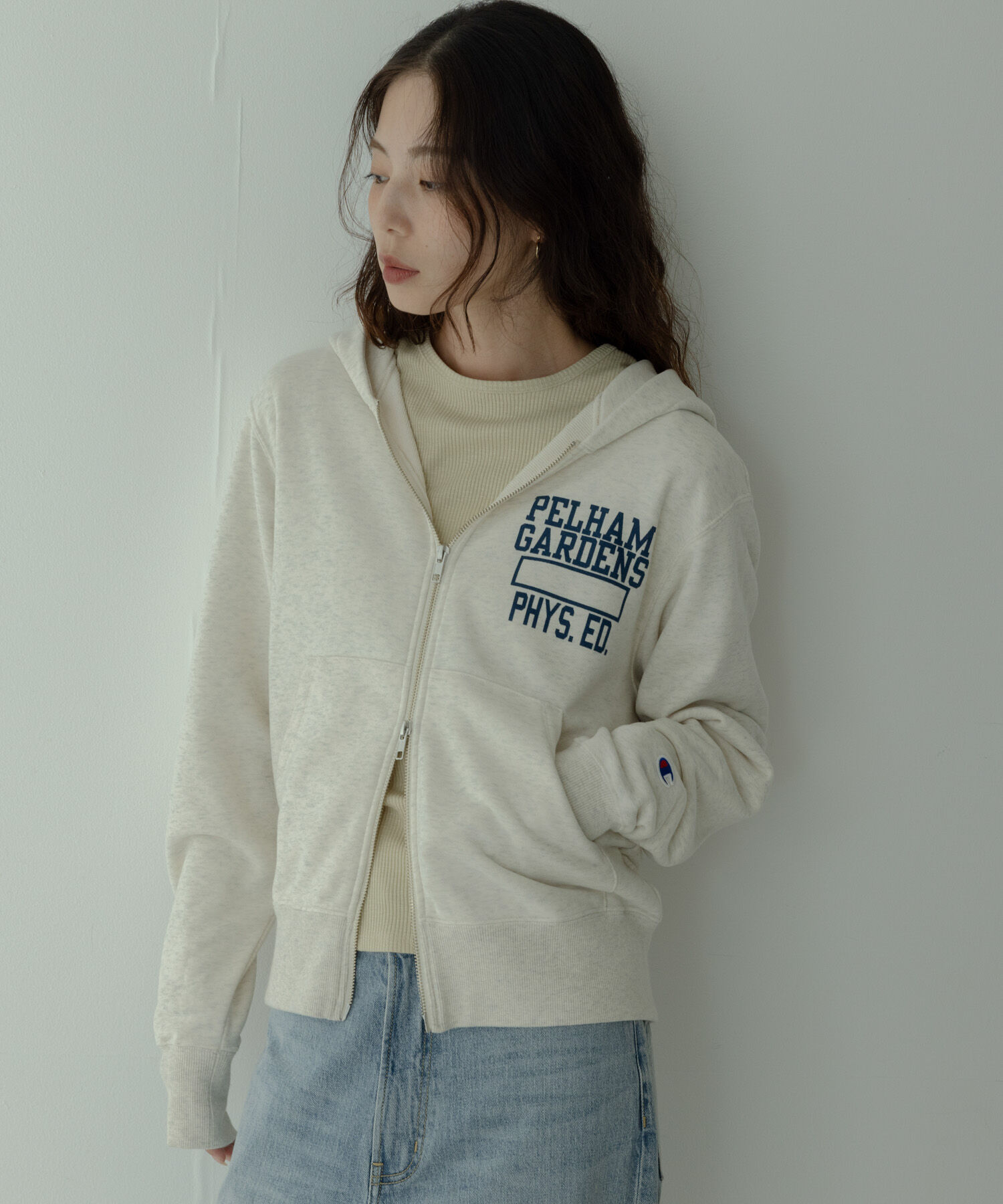 Sonny Label 「『別注』Champion&times;Sonny Label　スウェットジップフーディー」|パーカー|