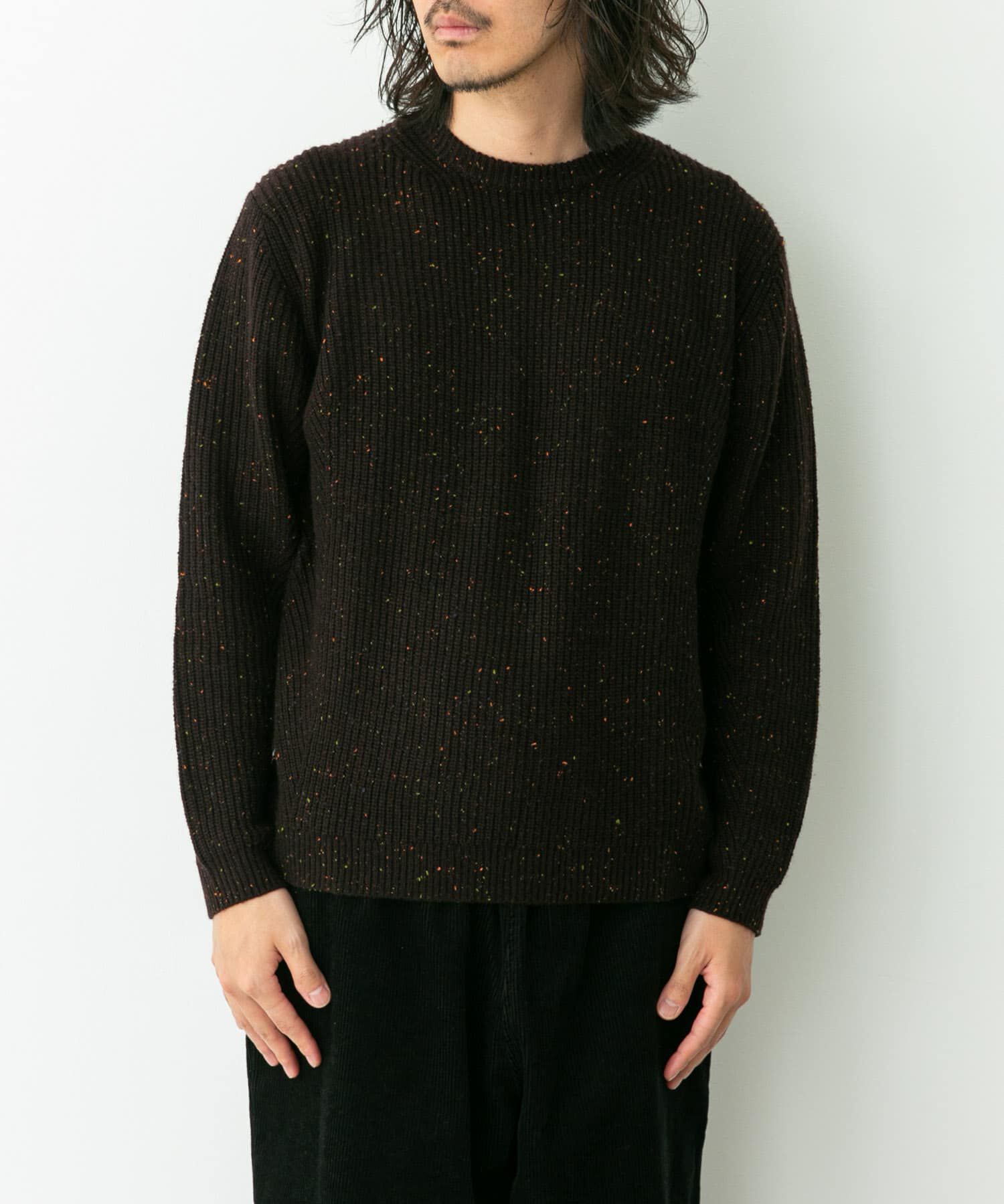 Sonny Label 「ウォッシャブルウール混クルーネックニット」|ニット・セーター|