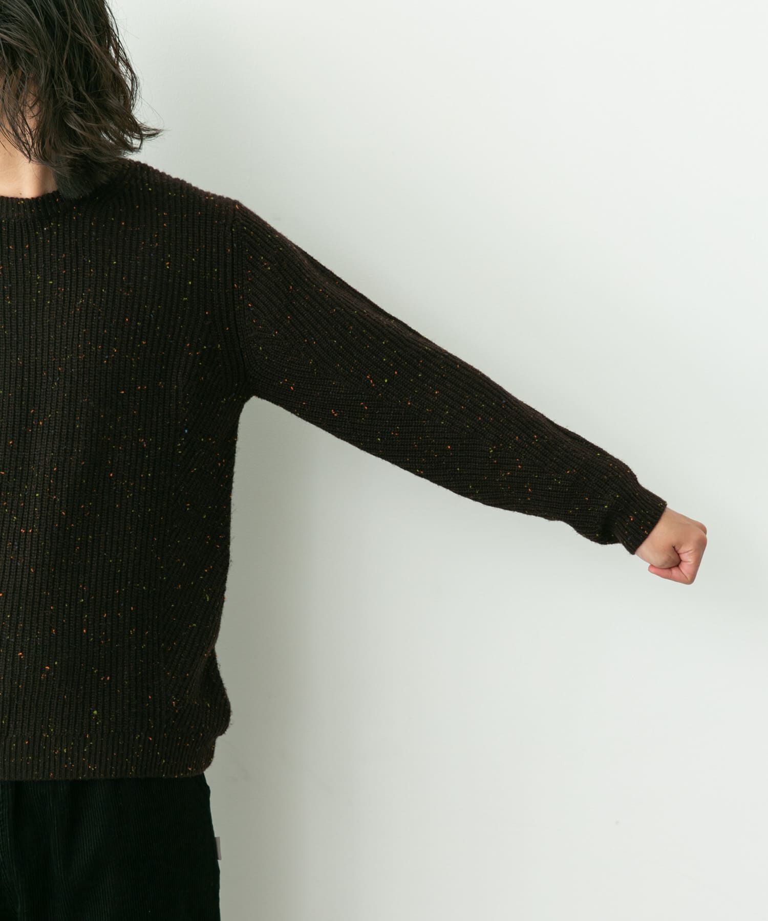 Sonny Label 「ウォッシャブルウール混クルーネックニット」|ニット・セーター|