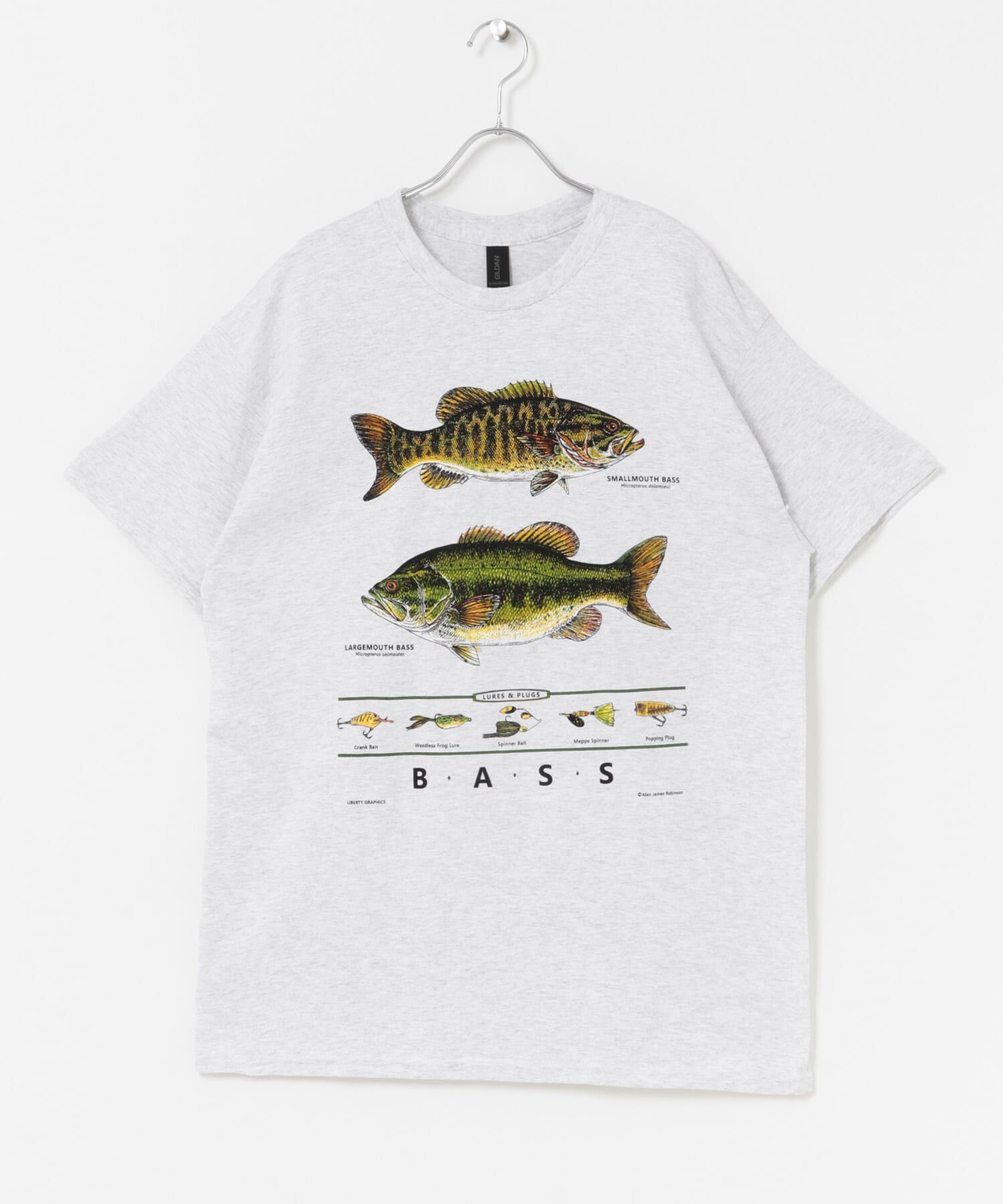 URBAN RESEARCH DOORS「LIBERTY GRAPHICS　Bass & Flies」|Tシャツ・カットソー|