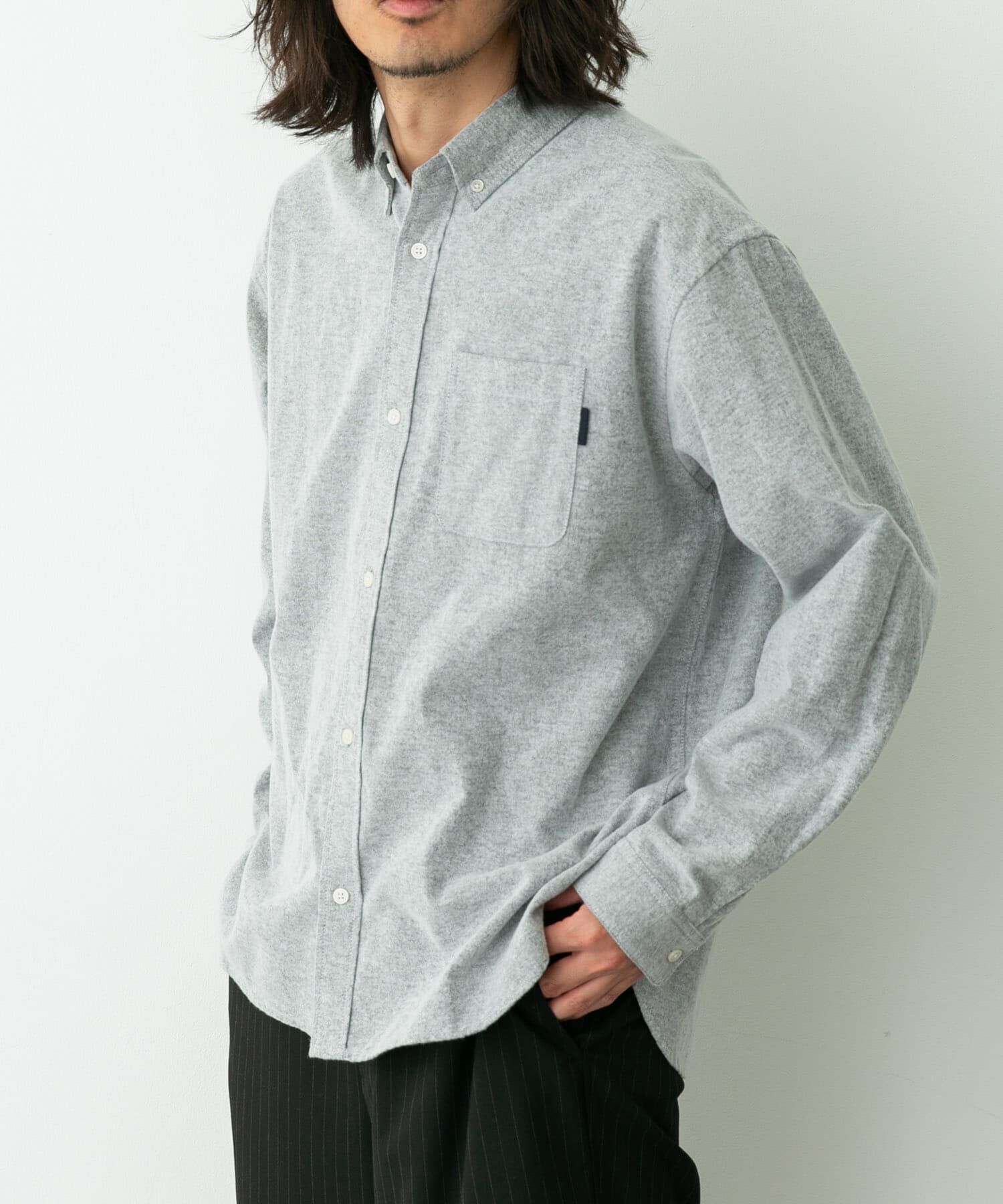 Sonny Label 「シャギーオックスボタンダウンシャツ」|シャツ・ブラウス|