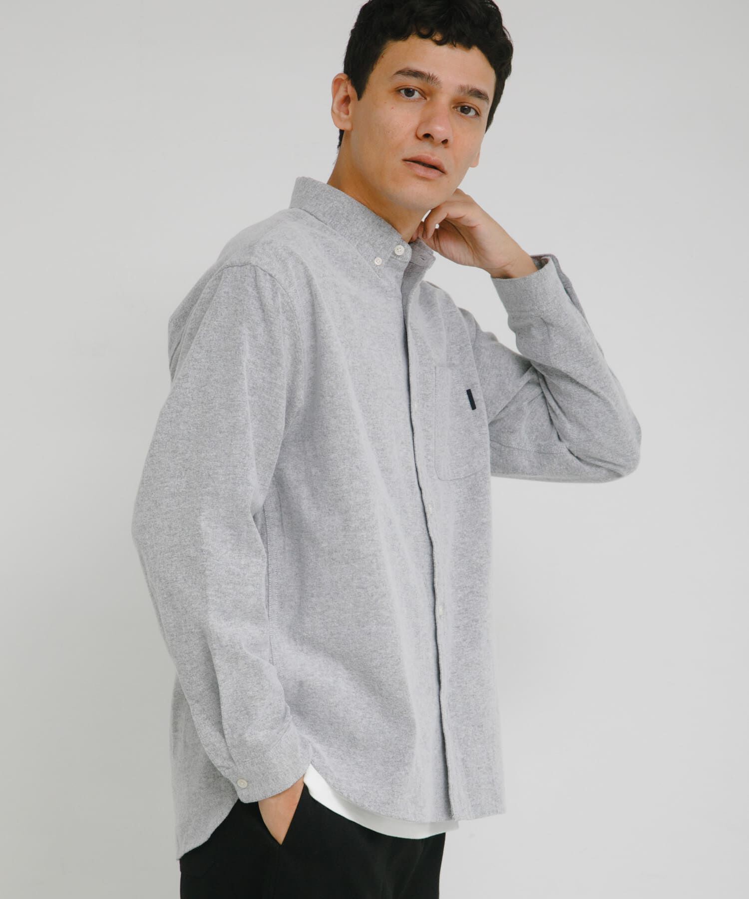 Sonny Label 「シャギーオックスボタンダウンシャツ」|シャツ・ブラウス|