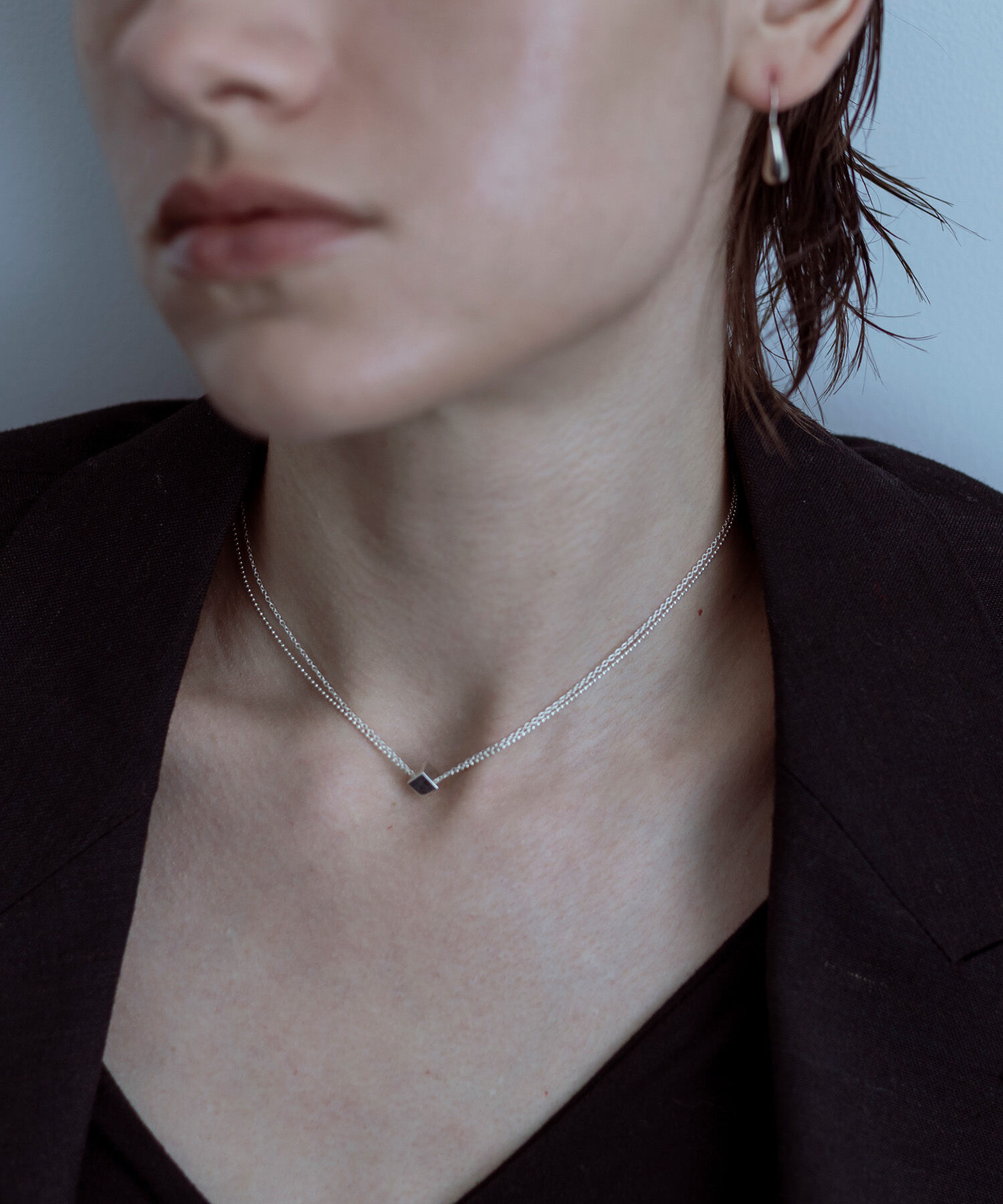 SMELLY「SMELLY so&rsquo;　cube chain necklace」|ネックレス|