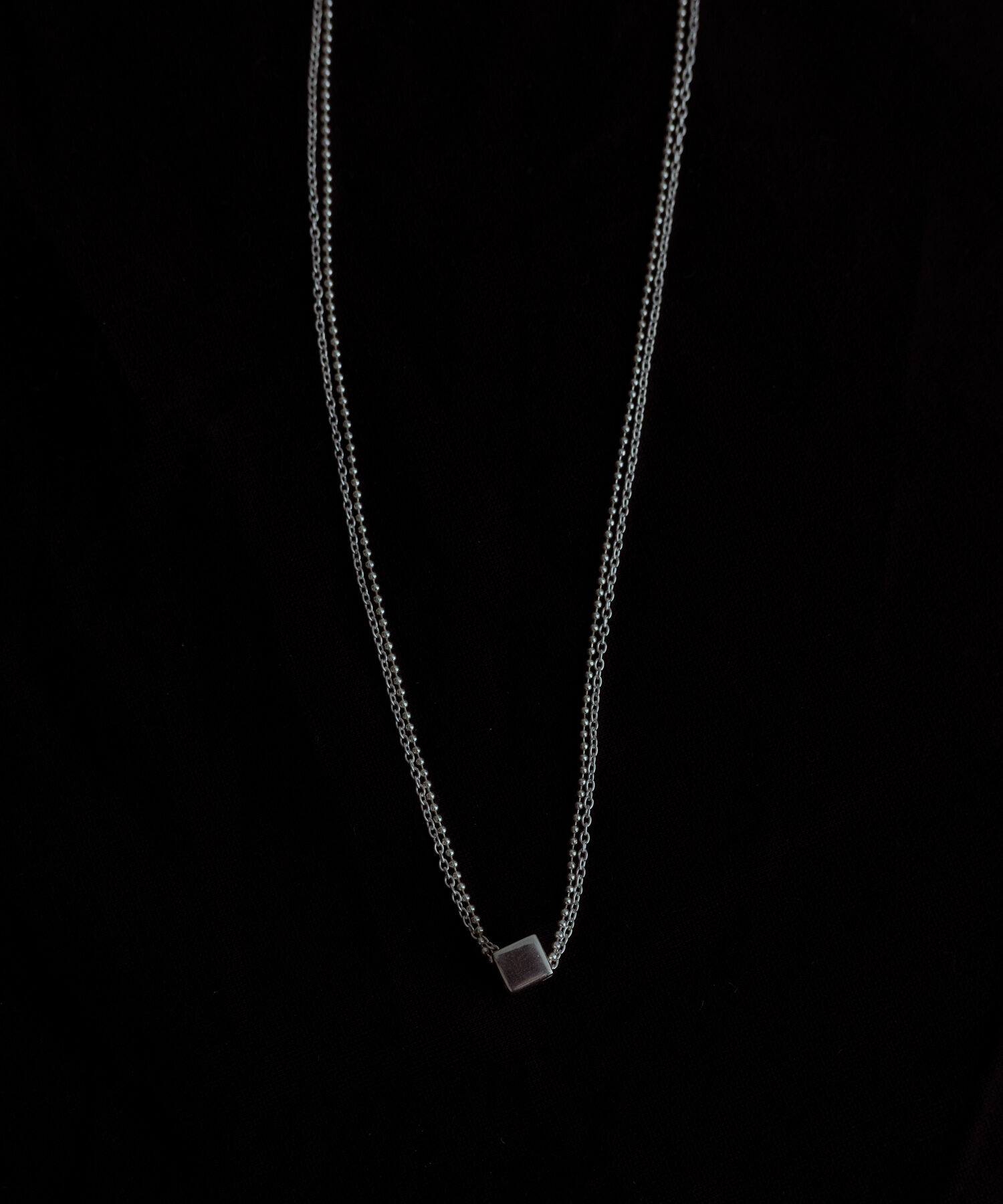 SMELLY「SMELLY so&rsquo;　cube chain necklace」|ネックレス|
