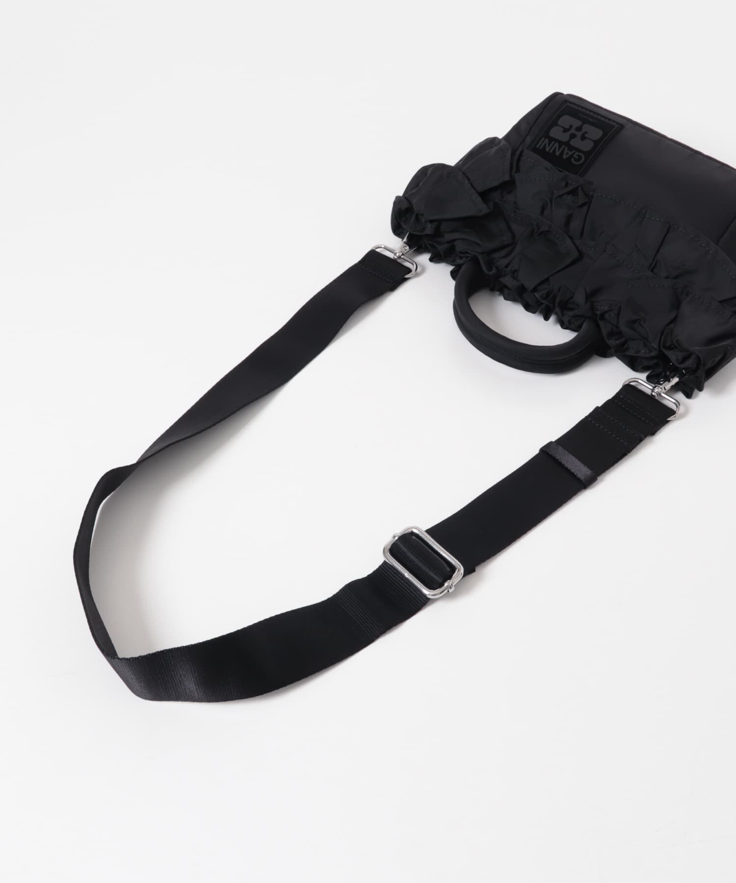 URBAN RESEARCH「GANNI　Mini Shopper Ruffle」|ハンドバッグ|