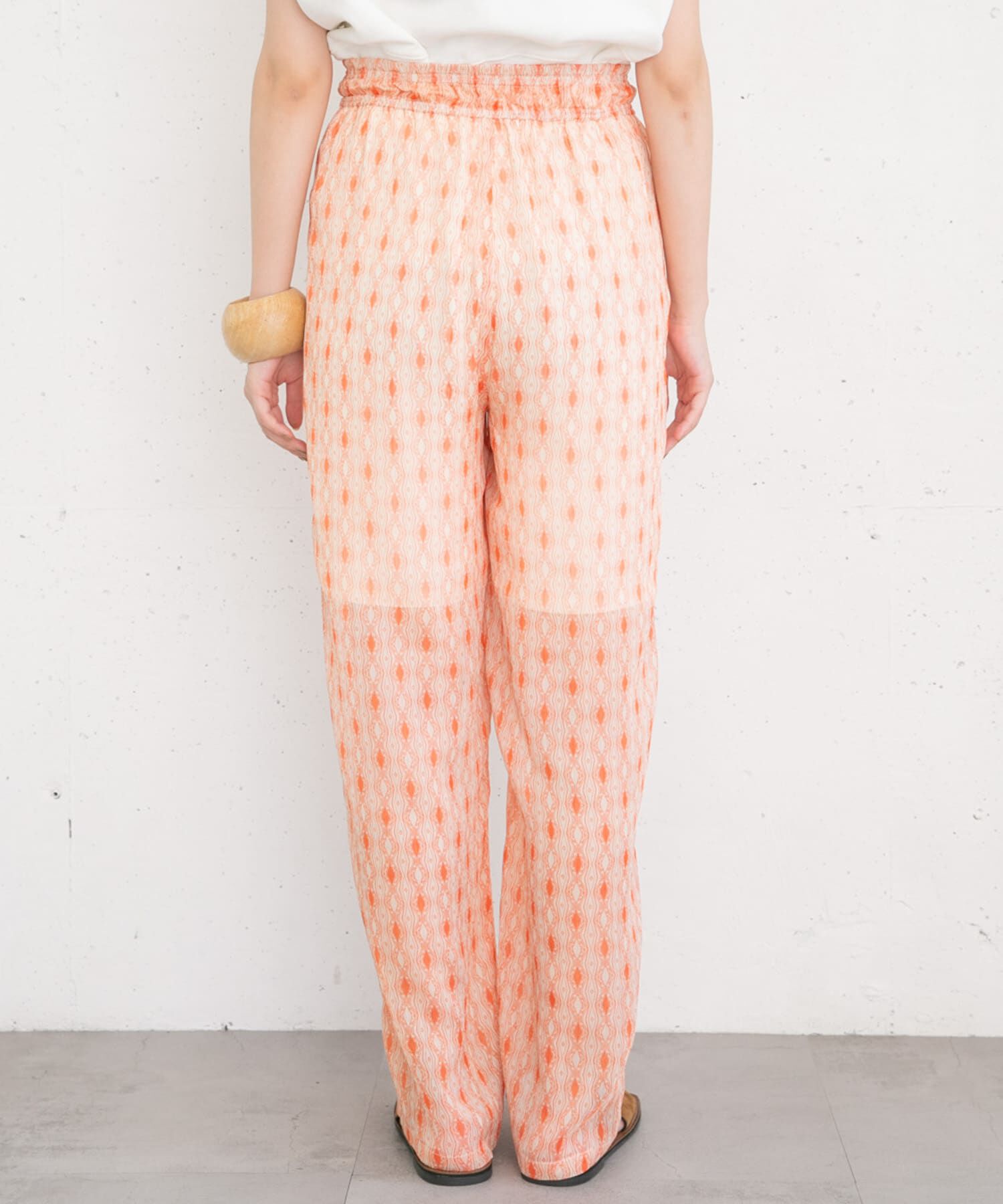  「楊柳プリントパンツ」|その他|