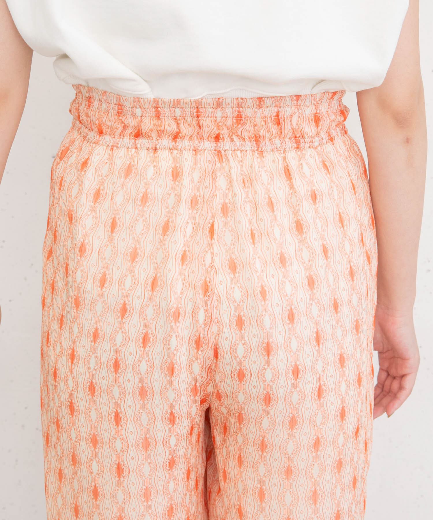  「楊柳プリントパンツ」|その他|