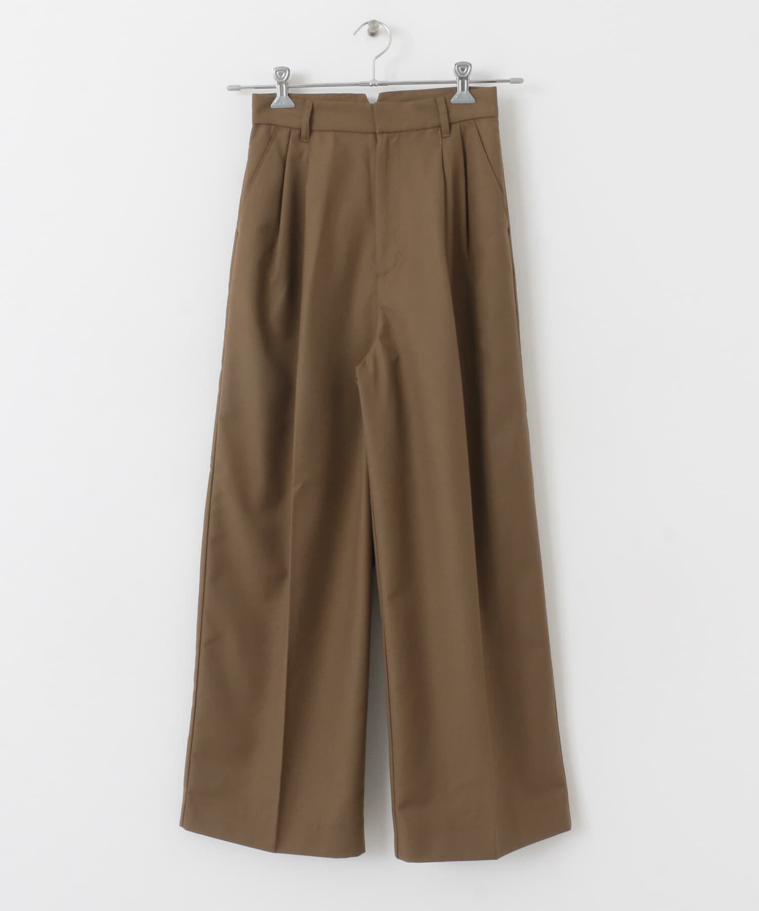  「『2サイズ展開』タックストレートスラックス」|その他|