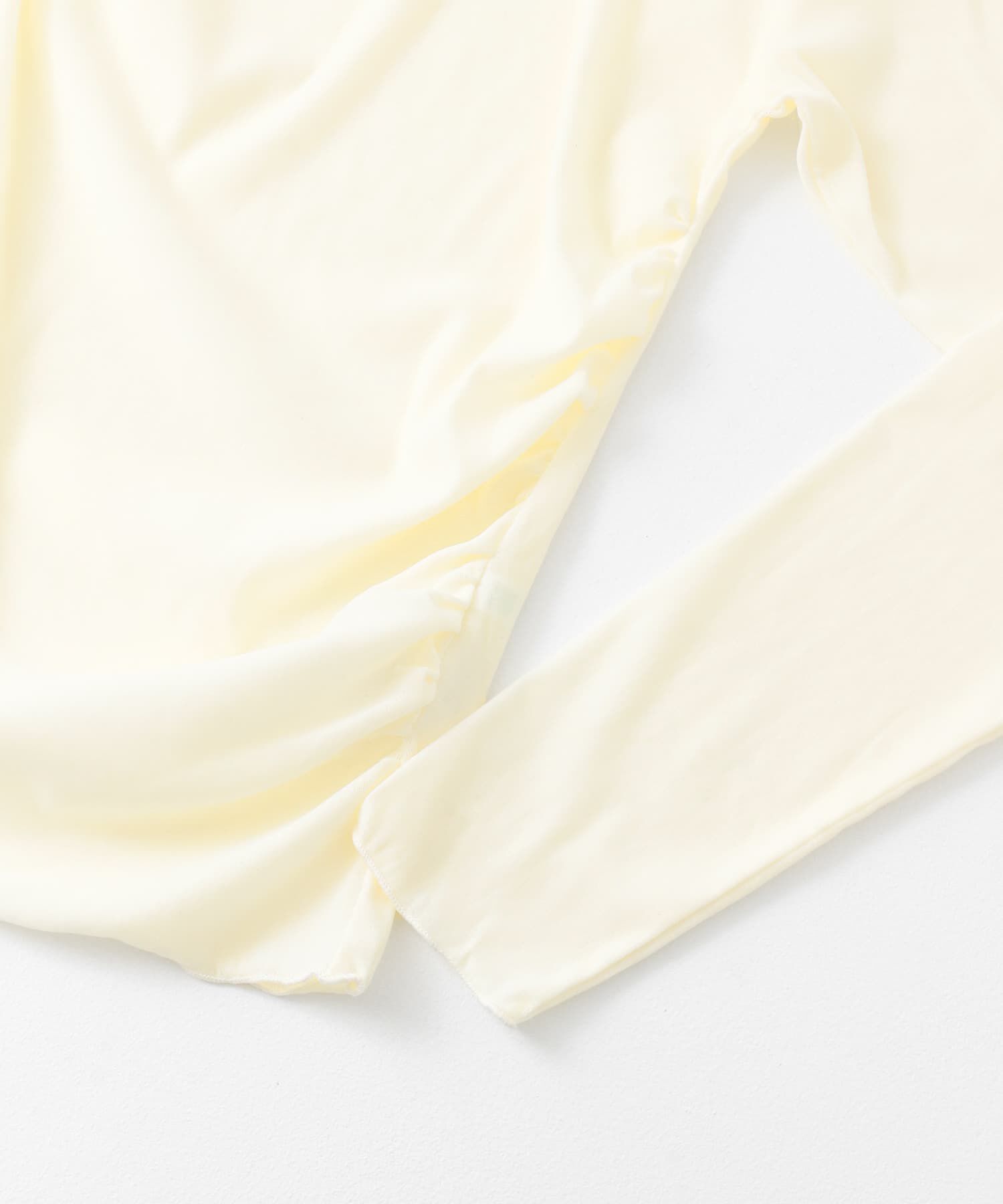  「シアーベロアドレープトップス」|Tシャツ・カットソー|