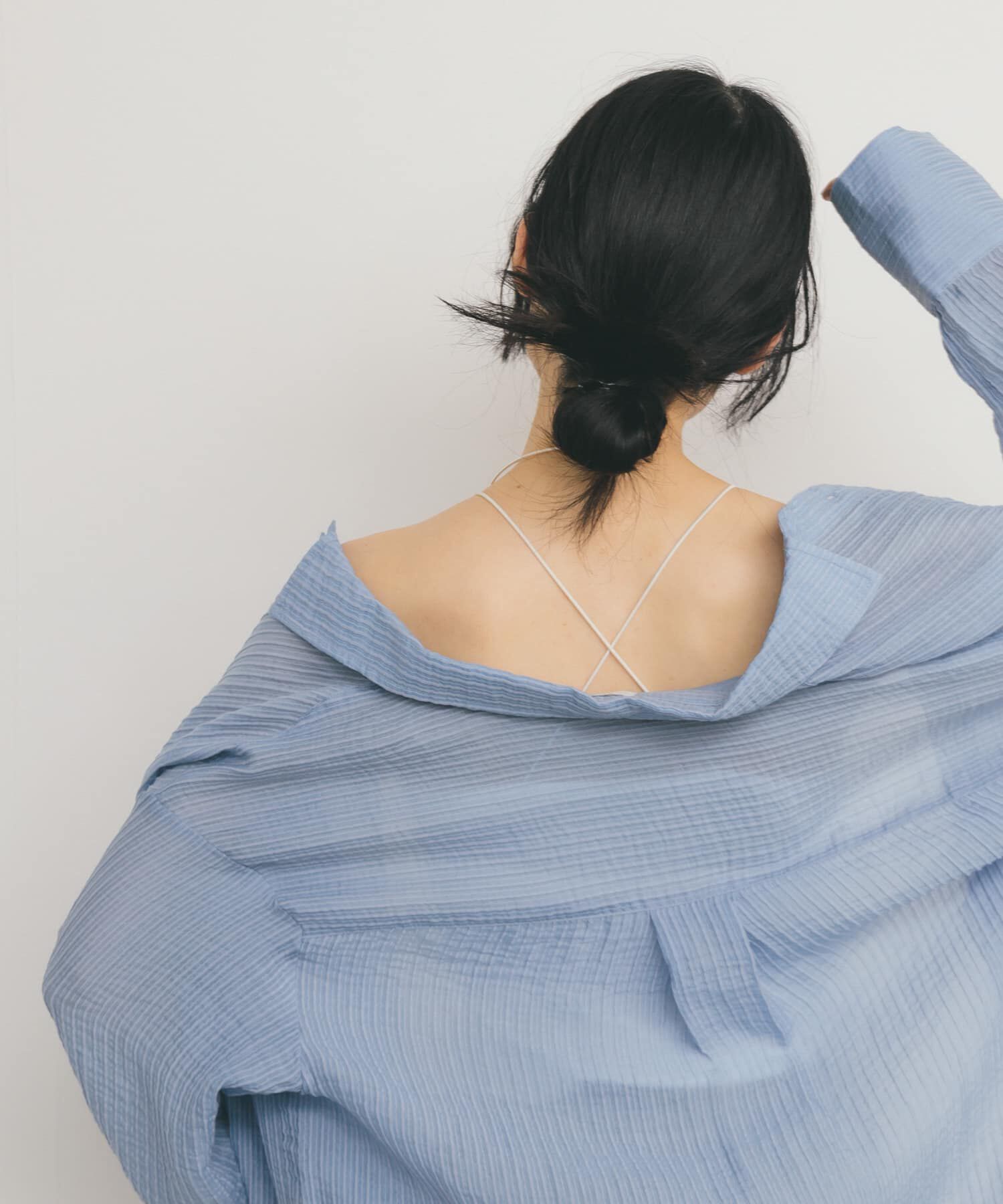  「カップ付きクロップドキャミソール」|キャミソール|