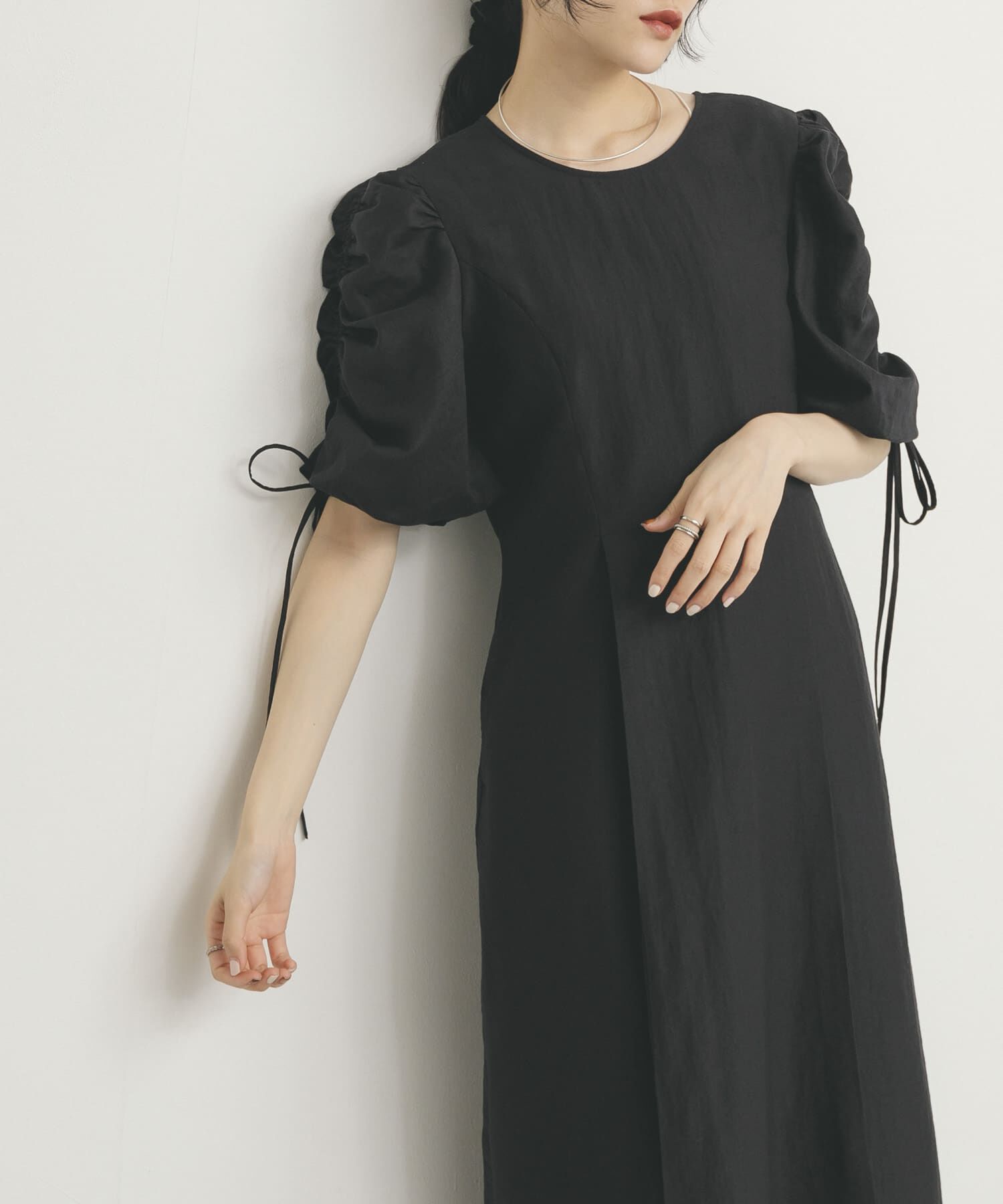  「『2サイズ展開』ドロストスリーブワンピース」|ワンピース|