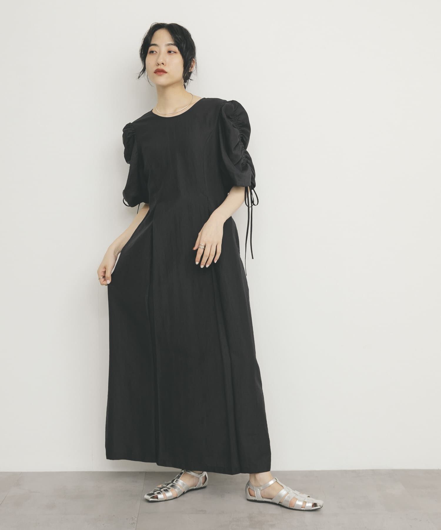  「『2サイズ展開』ドロストスリーブワンピース」|ワンピース|