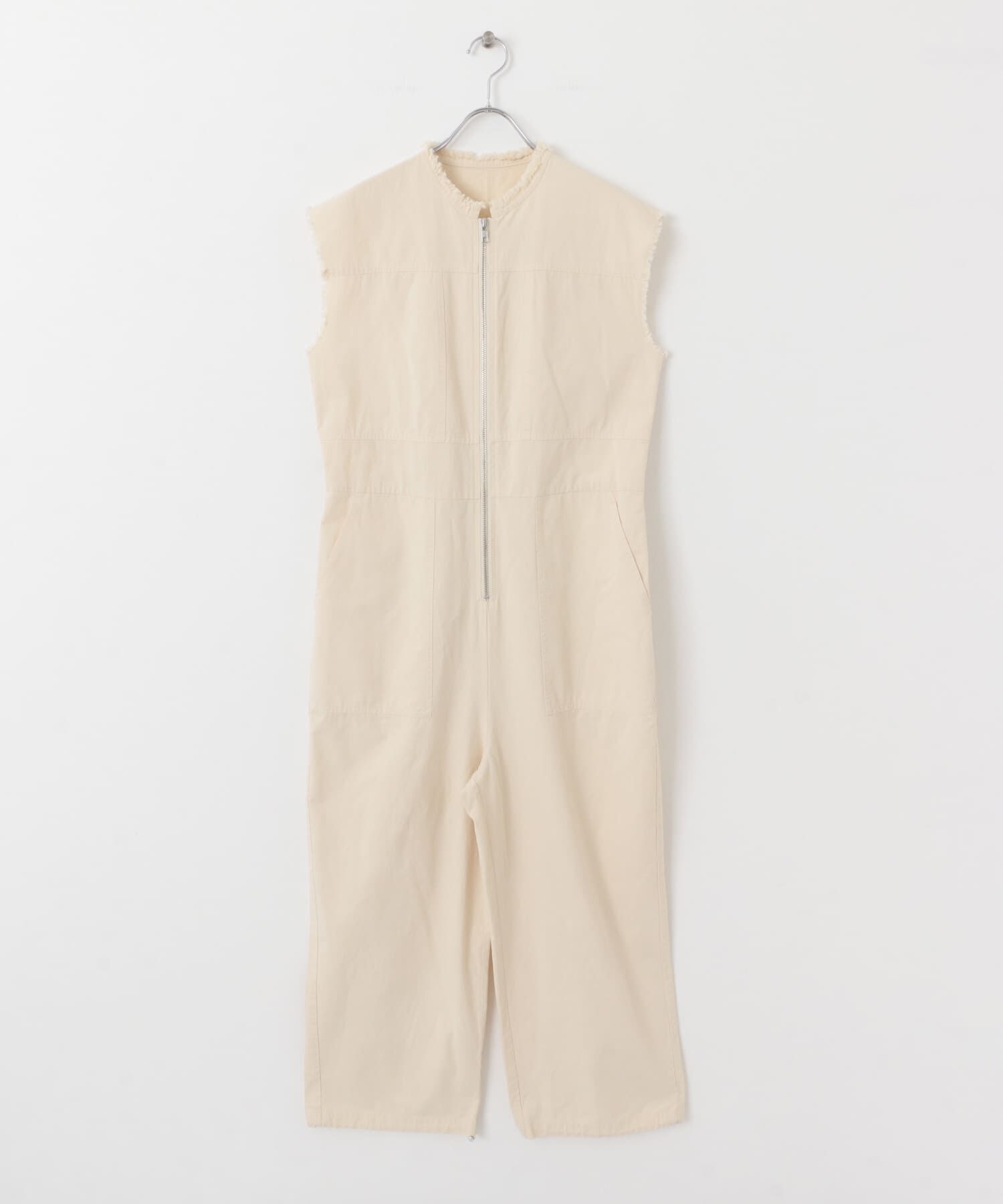  「フロントZIPジャンプスーツ」|スカート|