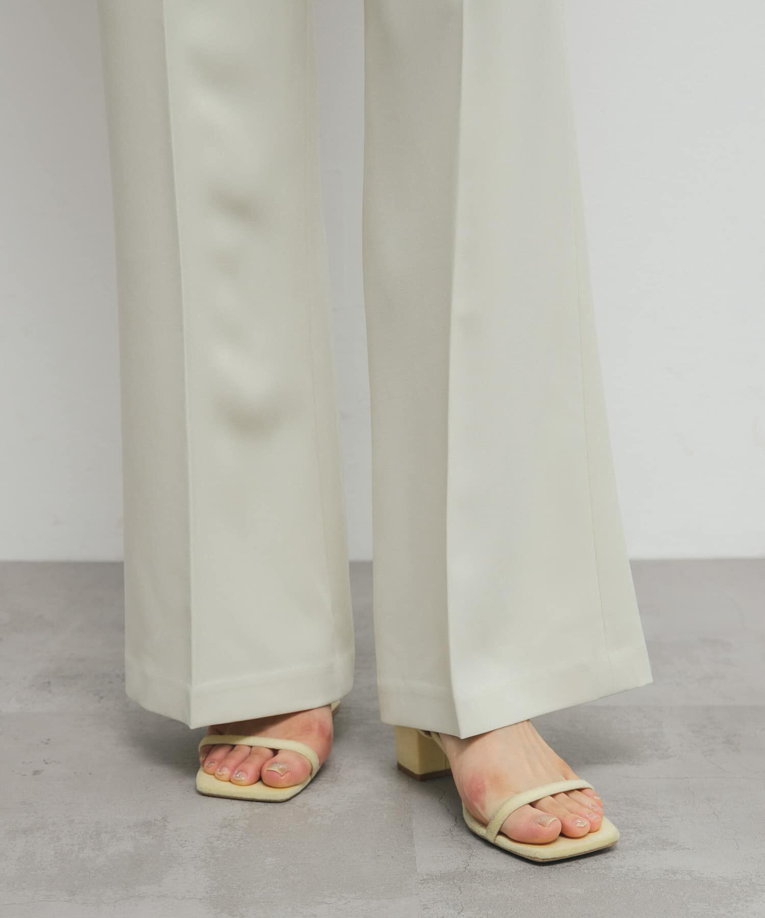  「スリムストラップサンダル」|サンダル|