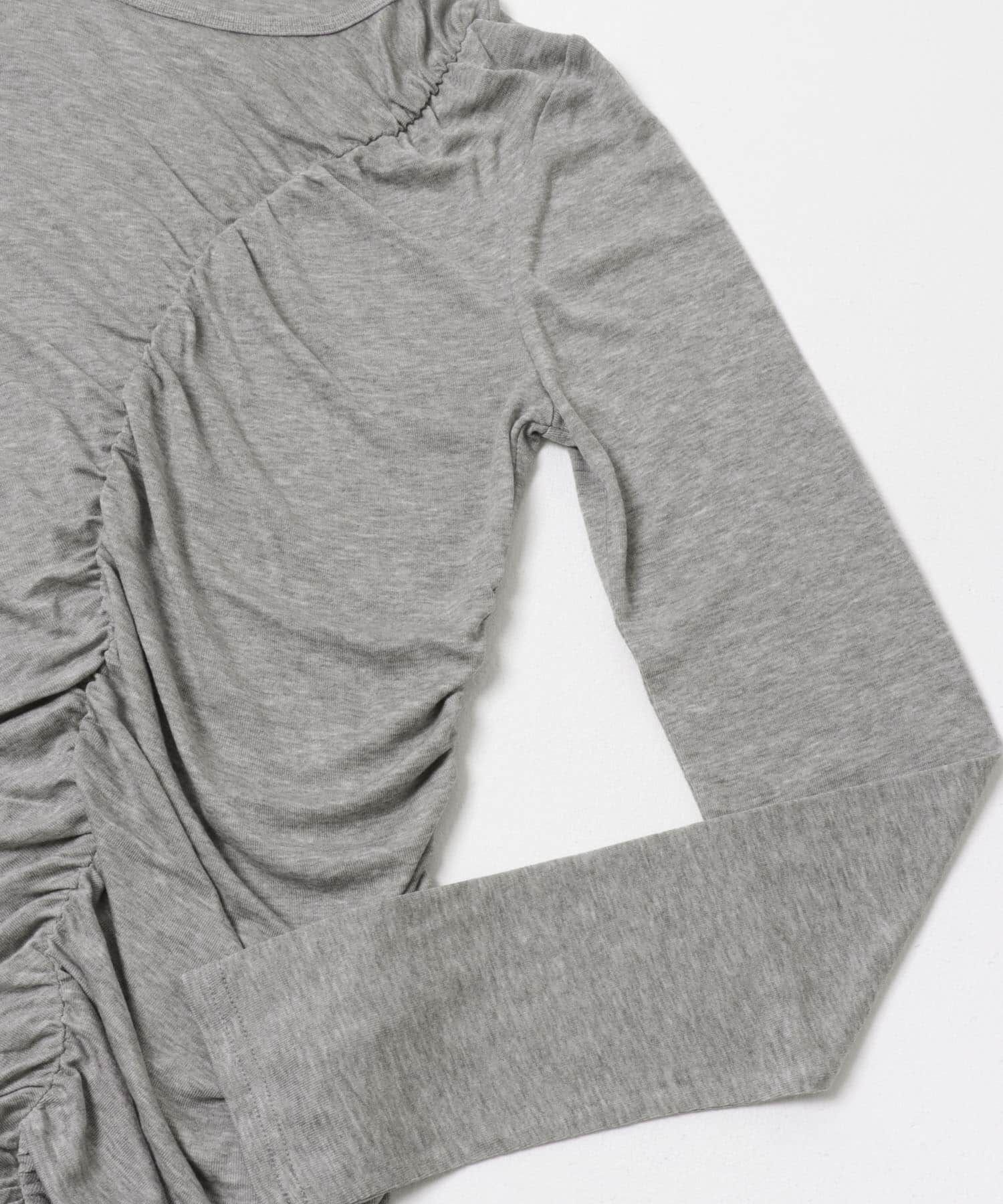  「アシメドレープTEE」|Tシャツ・カットソー|