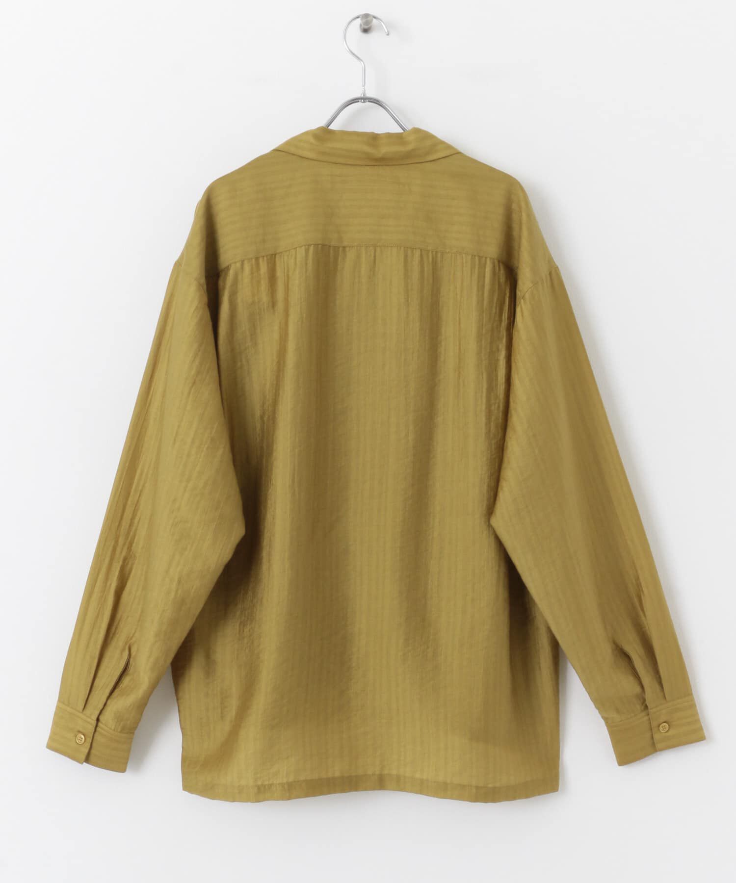 SENSE OF PLACE by URBAN RESEARCH「シアーストライプオープンカラーシャツ」|シャツ・ブラウス|