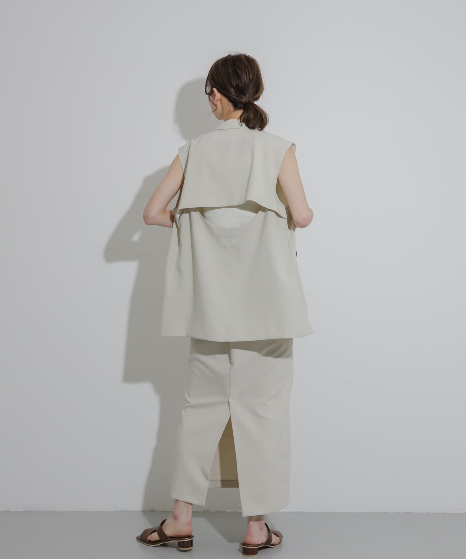 SENSE OF PLACE by URBAN RESEARCH「アウトポケットジップスカート」|スカート|