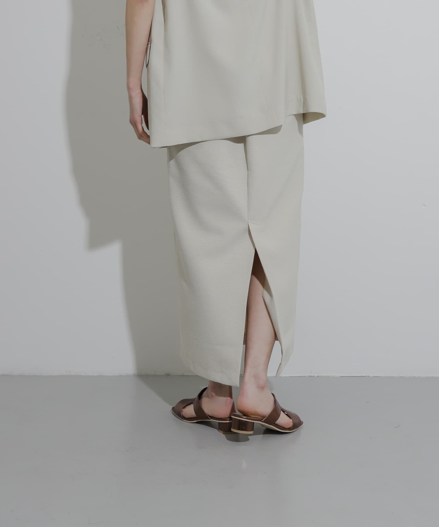 SENSE OF PLACE by URBAN RESEARCH「アウトポケットジップスカート」|スカート|