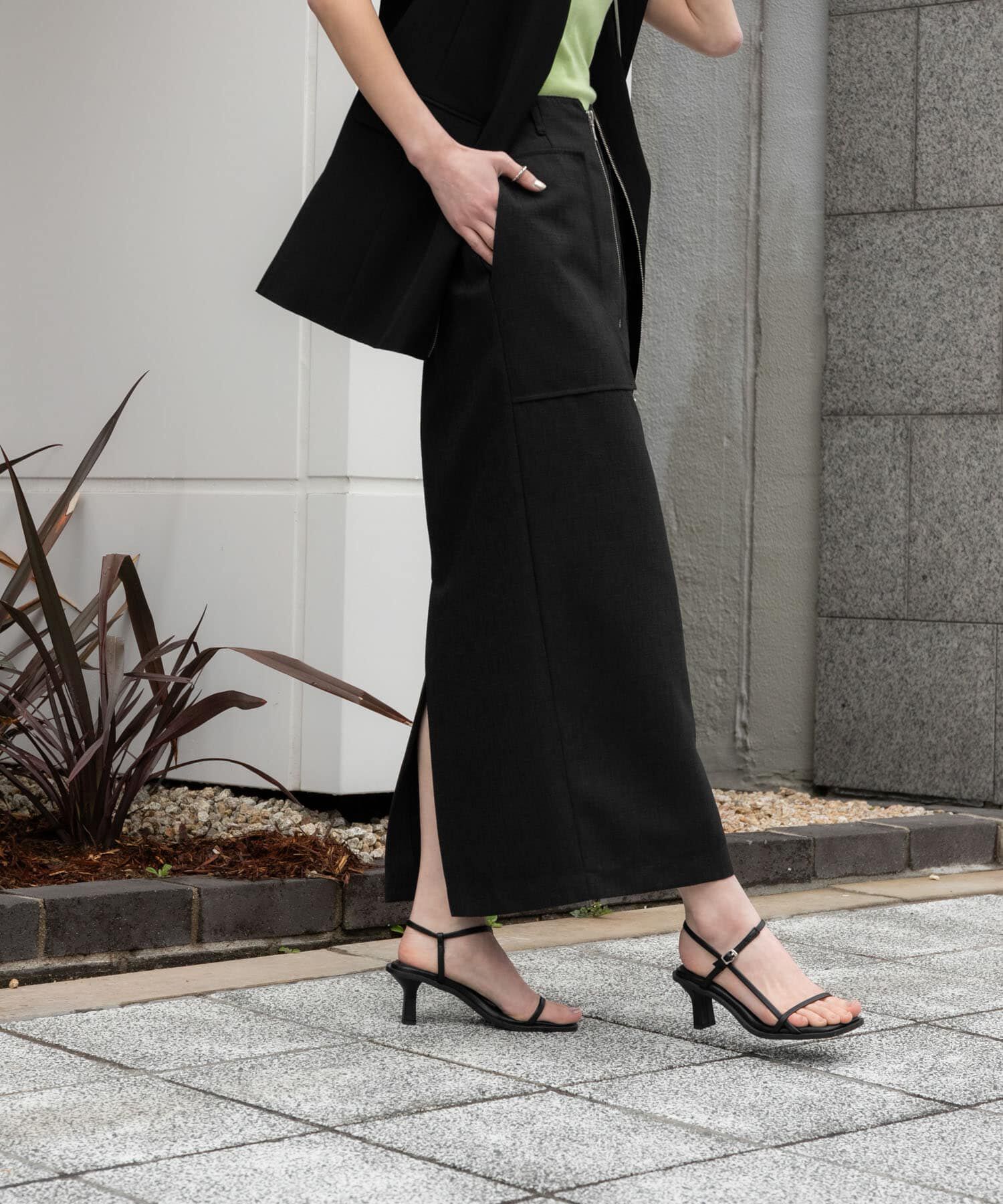 SENSE OF PLACE by URBAN RESEARCH「アウトポケットジップスカート」|スカート|