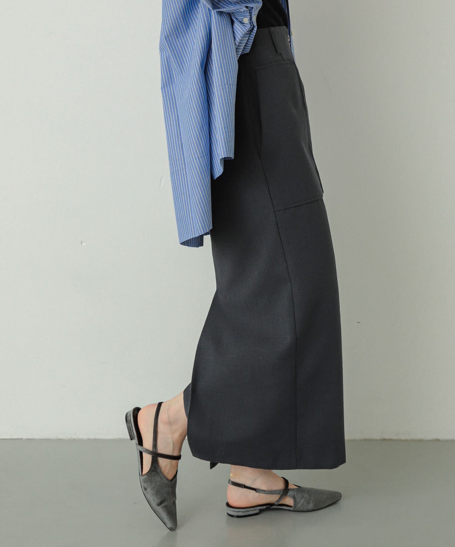 SENSE OF PLACE by URBAN RESEARCH「アウトポケットジップスカート」|スカート|