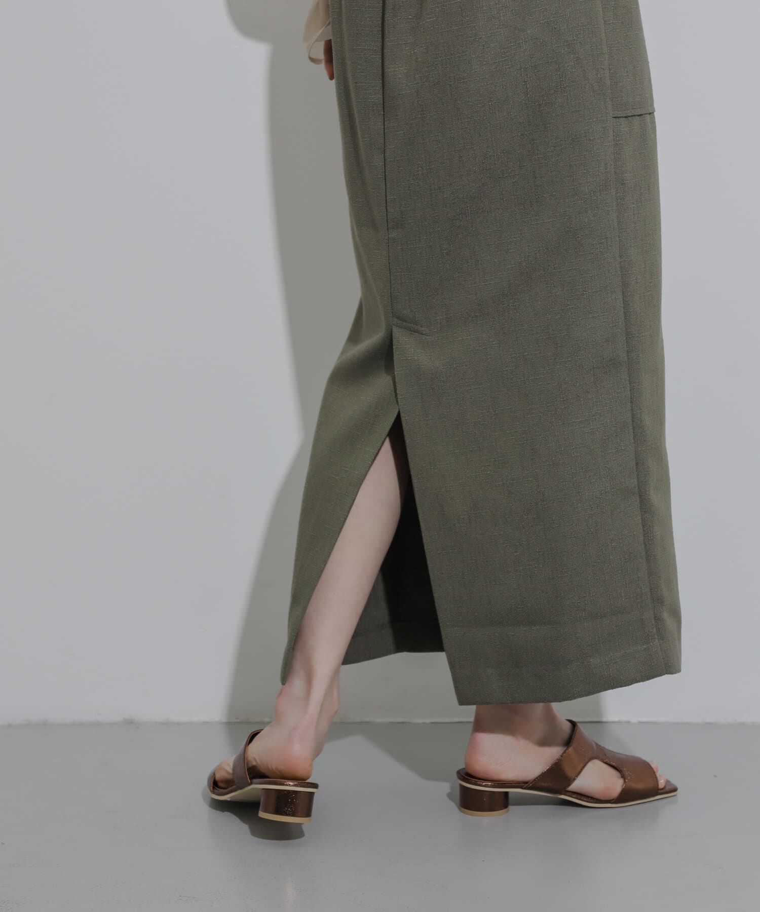 SENSE OF PLACE by URBAN RESEARCH「アウトポケットジップスカート」|スカート|