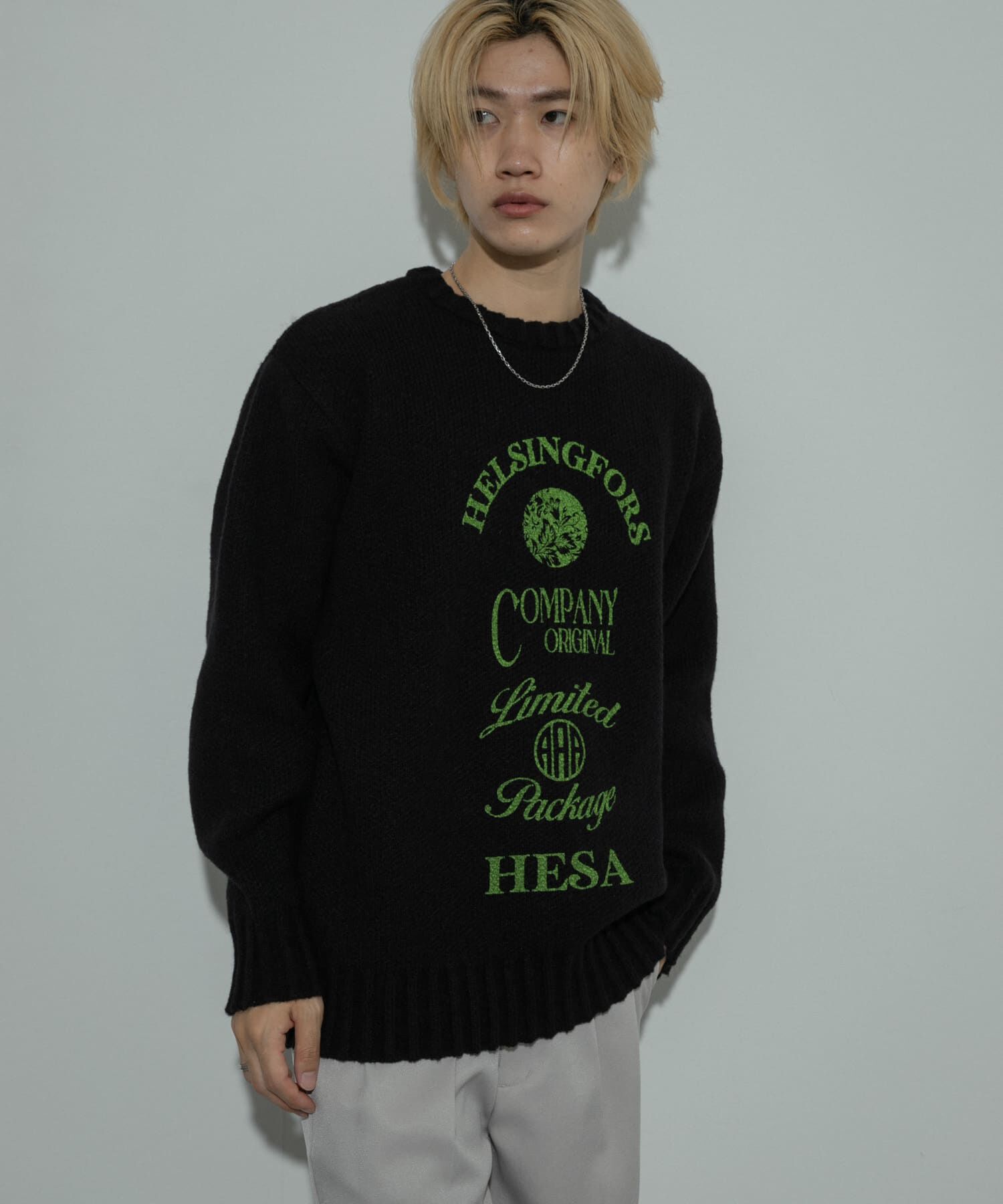 SENSE OF PLACE by URBAN RESEARCH「『洗濯可』グラフィックプリントニット」|ニット・セーター|