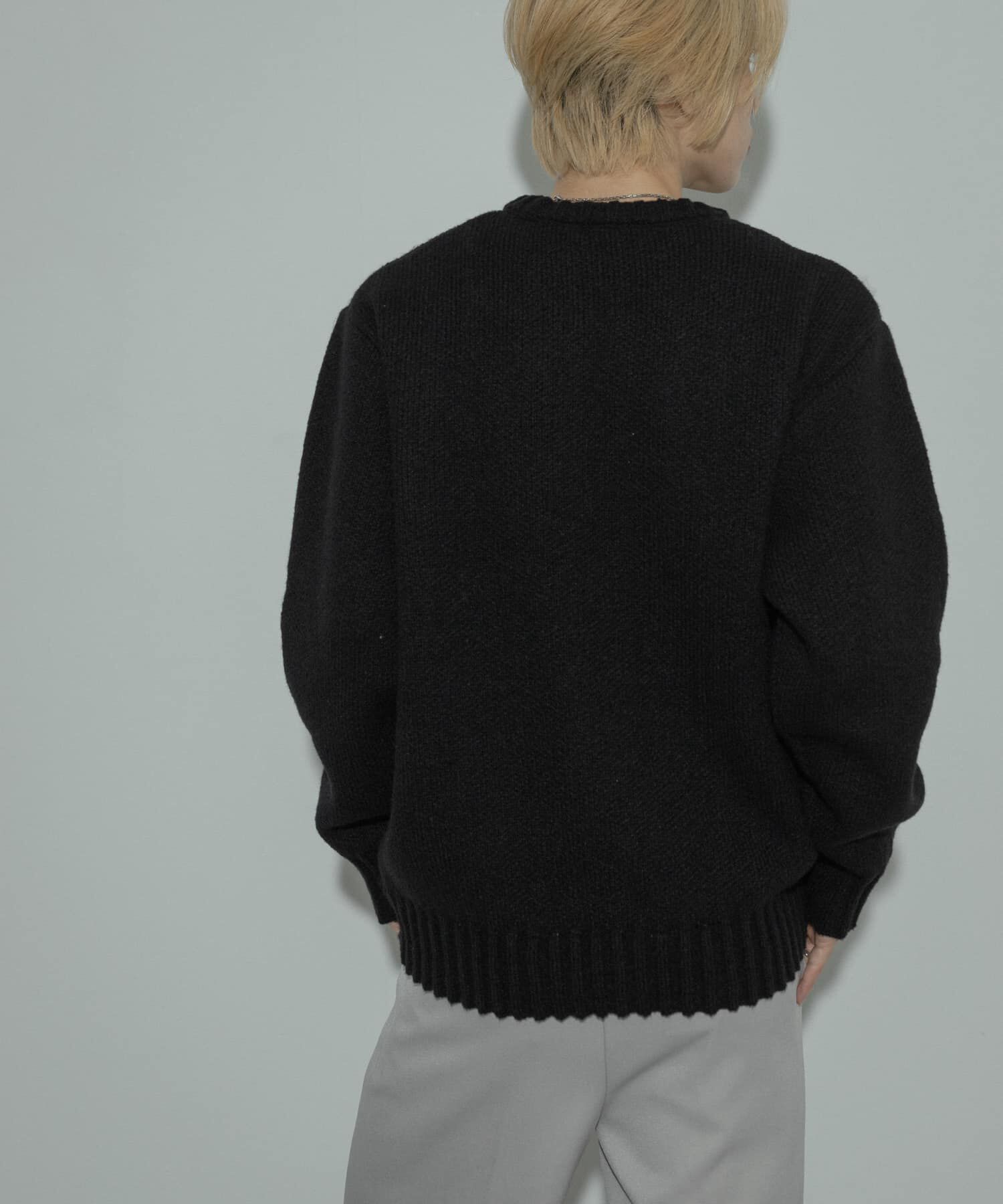 SENSE OF PLACE by URBAN RESEARCH「『洗濯可』グラフィックプリントニット」|ニット・セーター|