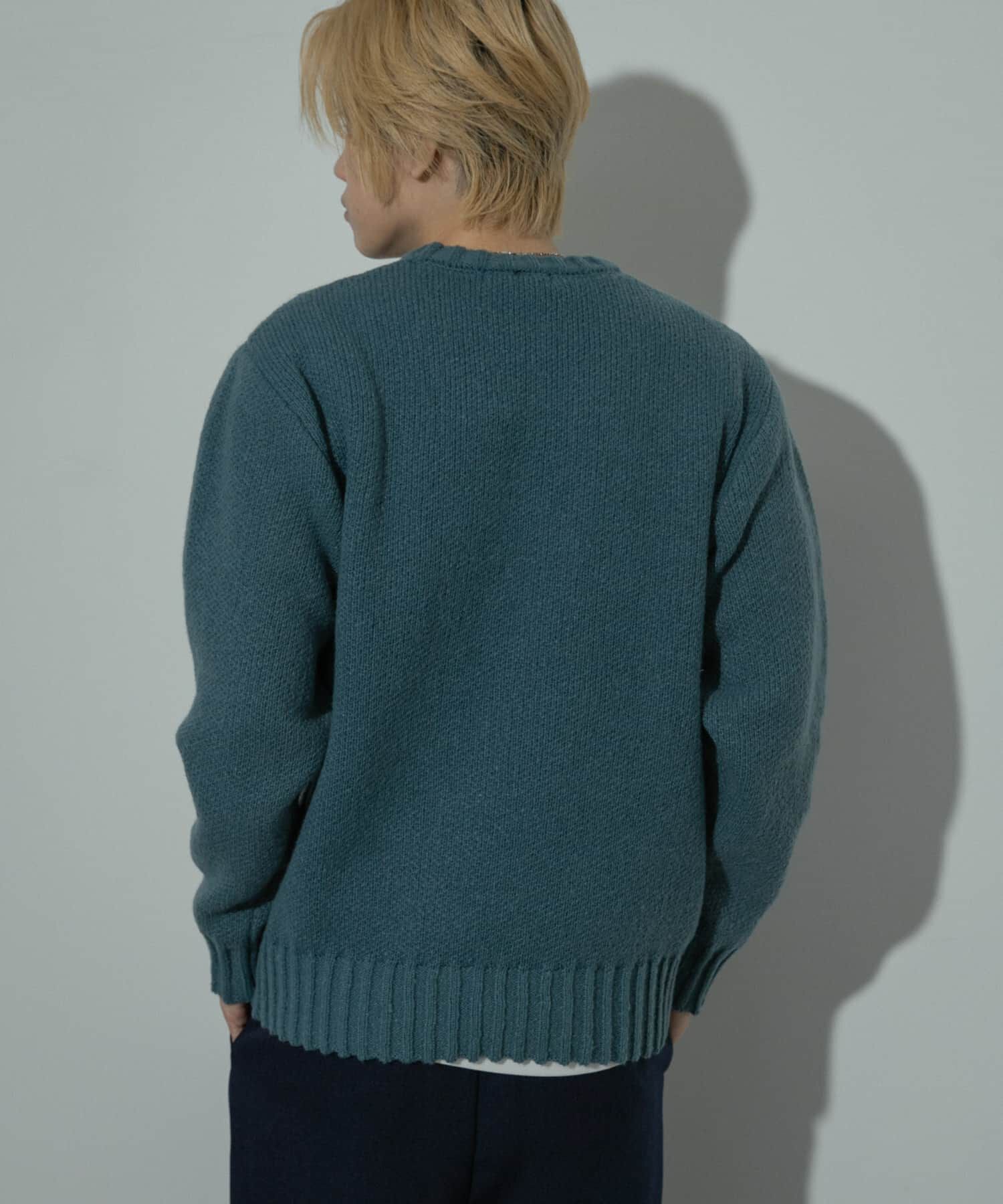 SENSE OF PLACE by URBAN RESEARCH「『洗濯可』グラフィックプリントニット」|ニット・セーター|