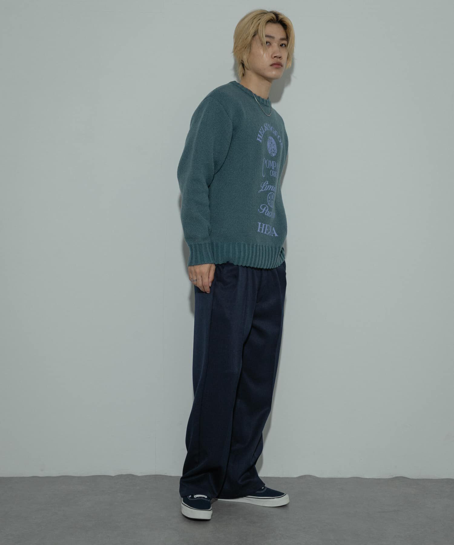 SENSE OF PLACE by URBAN RESEARCH「『洗濯可』グラフィックプリントニット」|ニット・セーター|