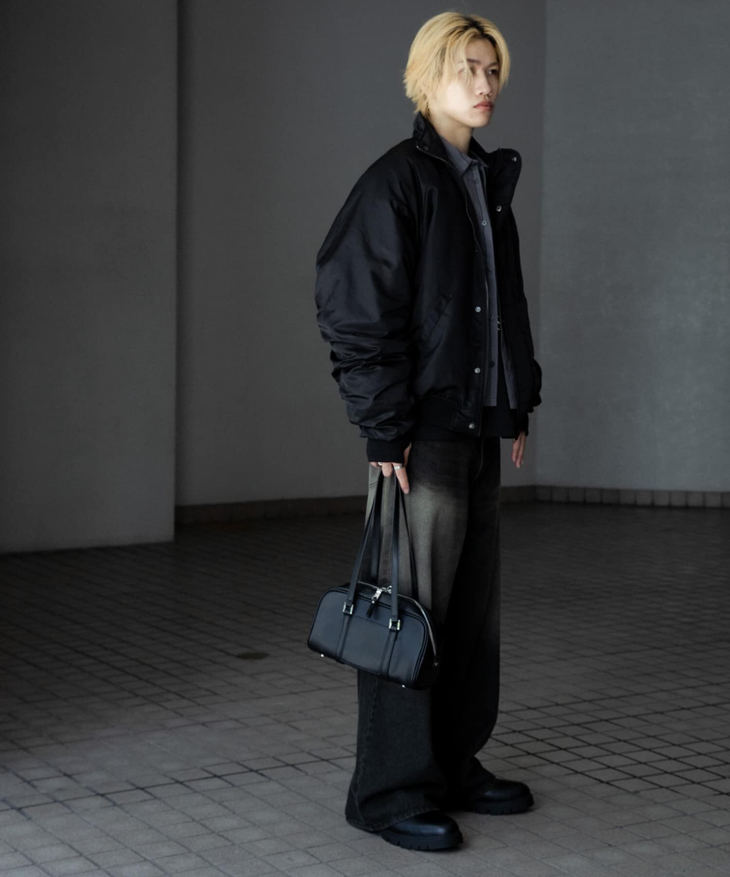 SENSE OF PLACE by URBAN RESEARCH「『ユニセックス』ナイロンギャザースタンドブルゾン」|その他|