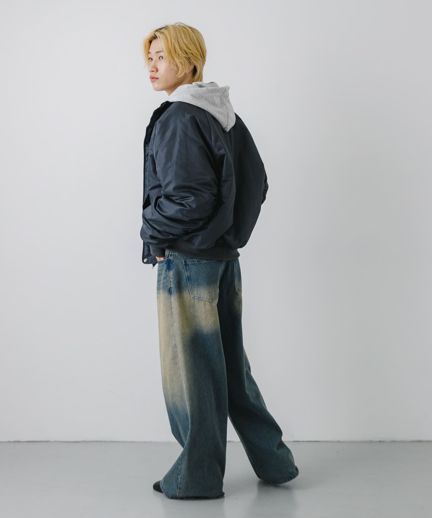 SENSE OF PLACE by URBAN RESEARCH「『ユニセックス』ナイロンギャザースタンドブルゾン」|その他|