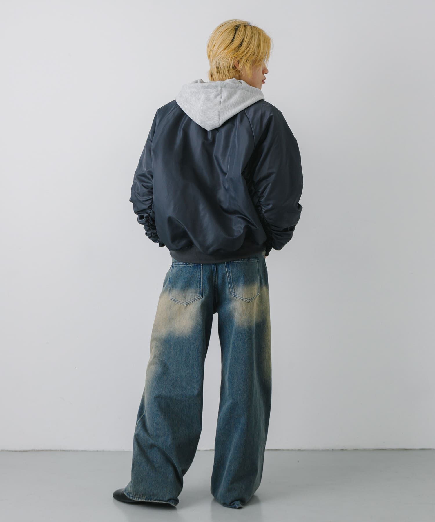 SENSE OF PLACE by URBAN RESEARCH「『ユニセックス』ナイロンギャザースタンドブルゾン」|その他|