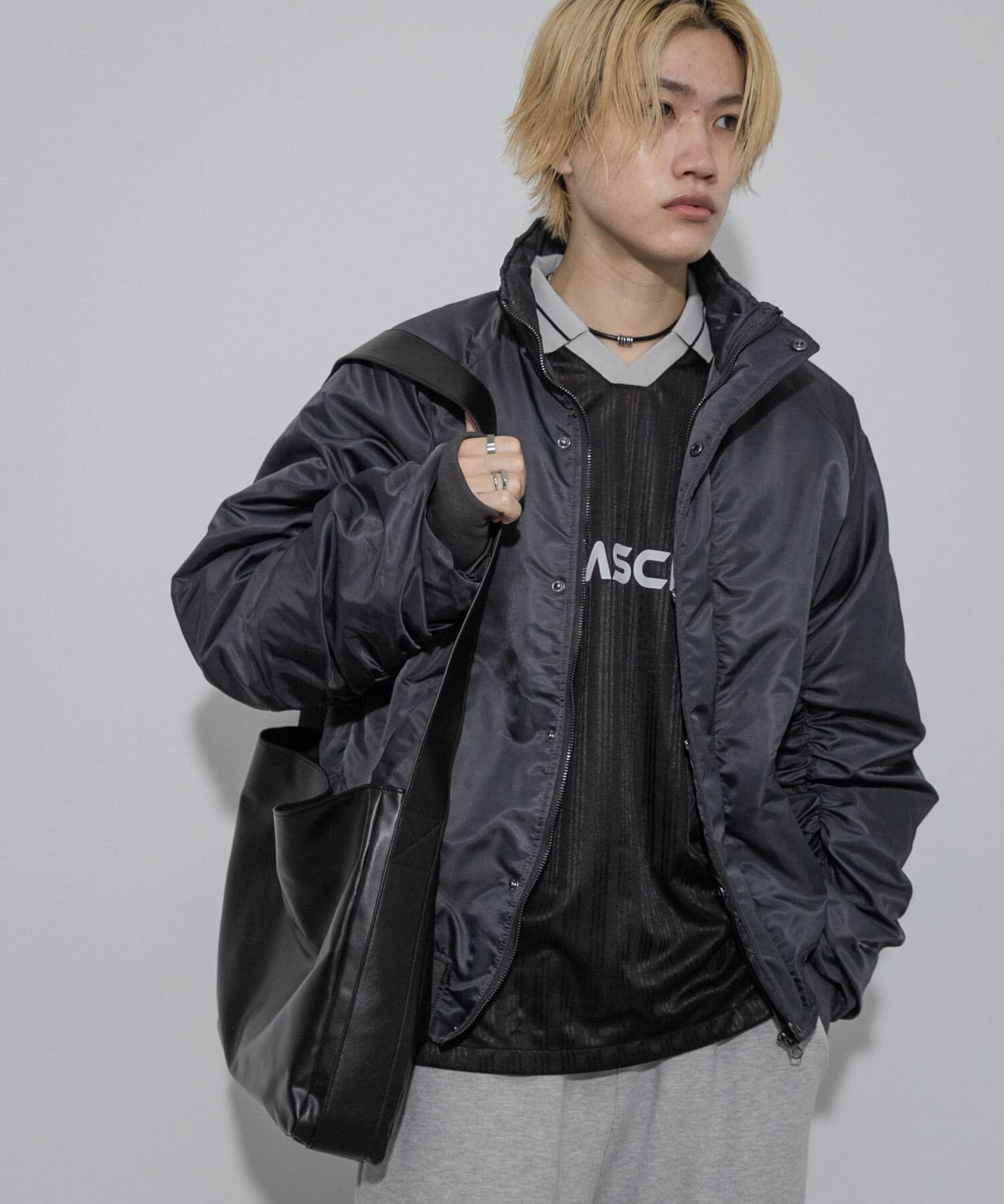 SENSE OF PLACE by URBAN RESEARCH「『ユニセックス』ナイロンギャザースタンドブルゾン」|その他|