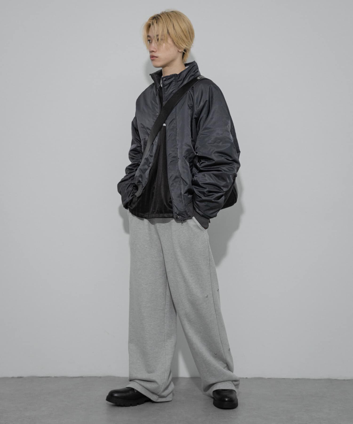 SENSE OF PLACE by URBAN RESEARCH「『ユニセックス』ナイロンギャザースタンドブルゾン」|その他|